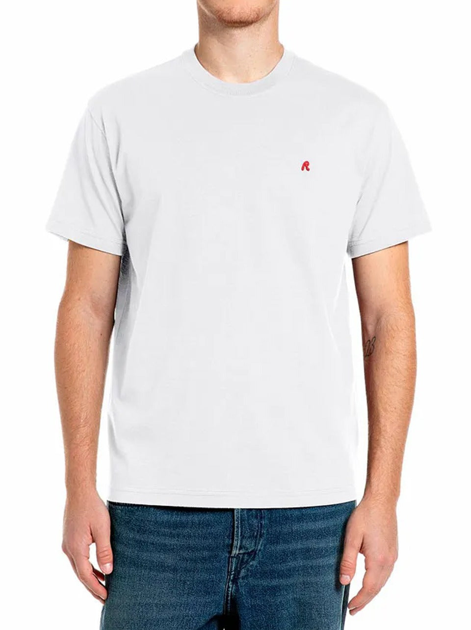 t shirt manic corta M12BE B replay 