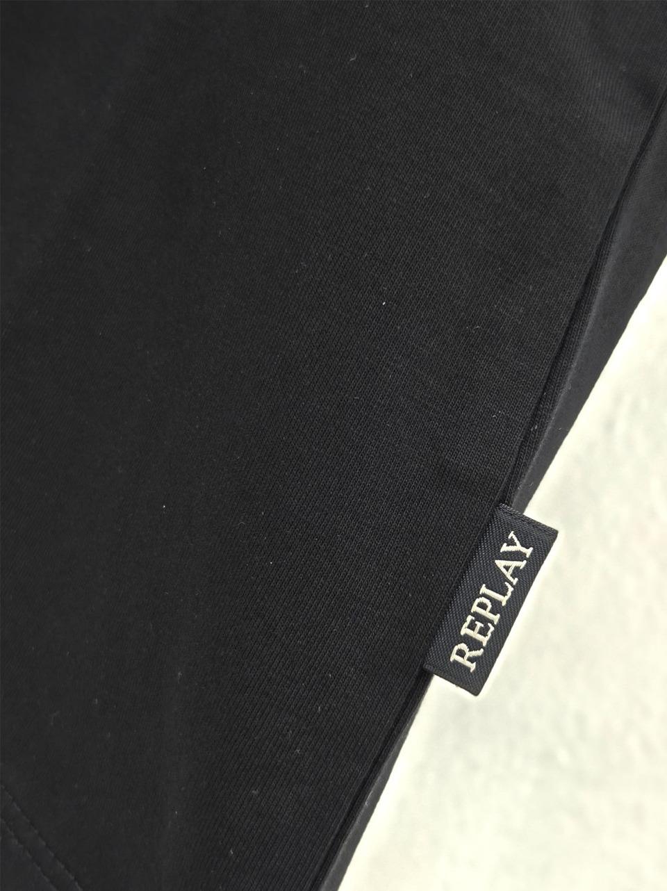 t shirt manica mezza M12BH N replay 