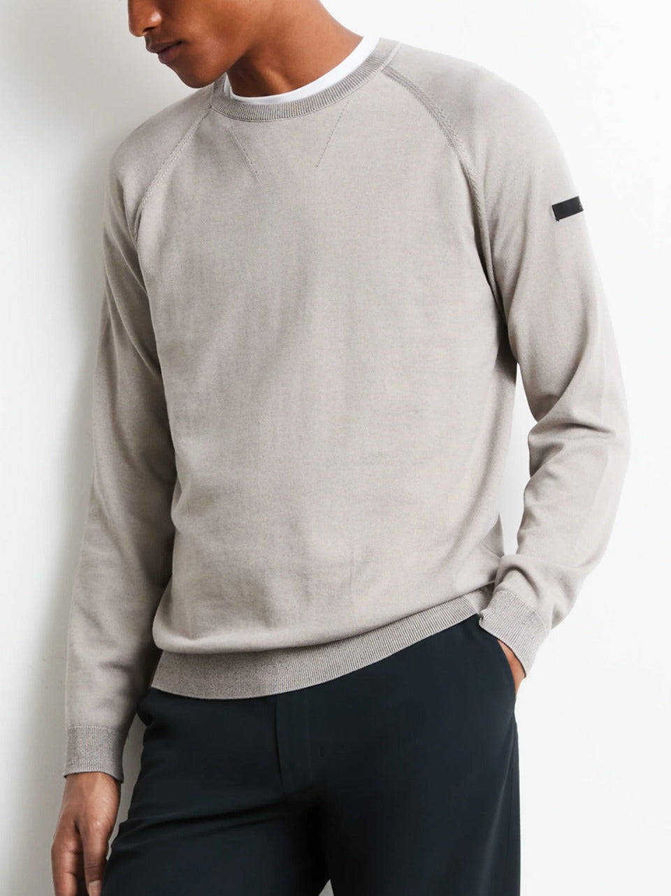 maglia cotton round W26120 85 RRD 