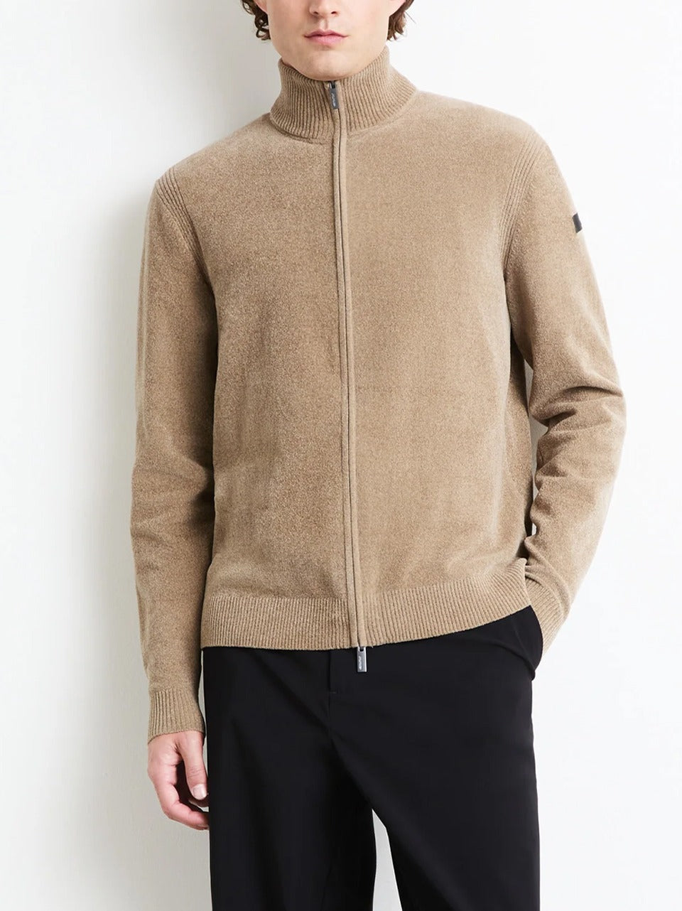 maglia full zip velvet W26134 87 RRD 