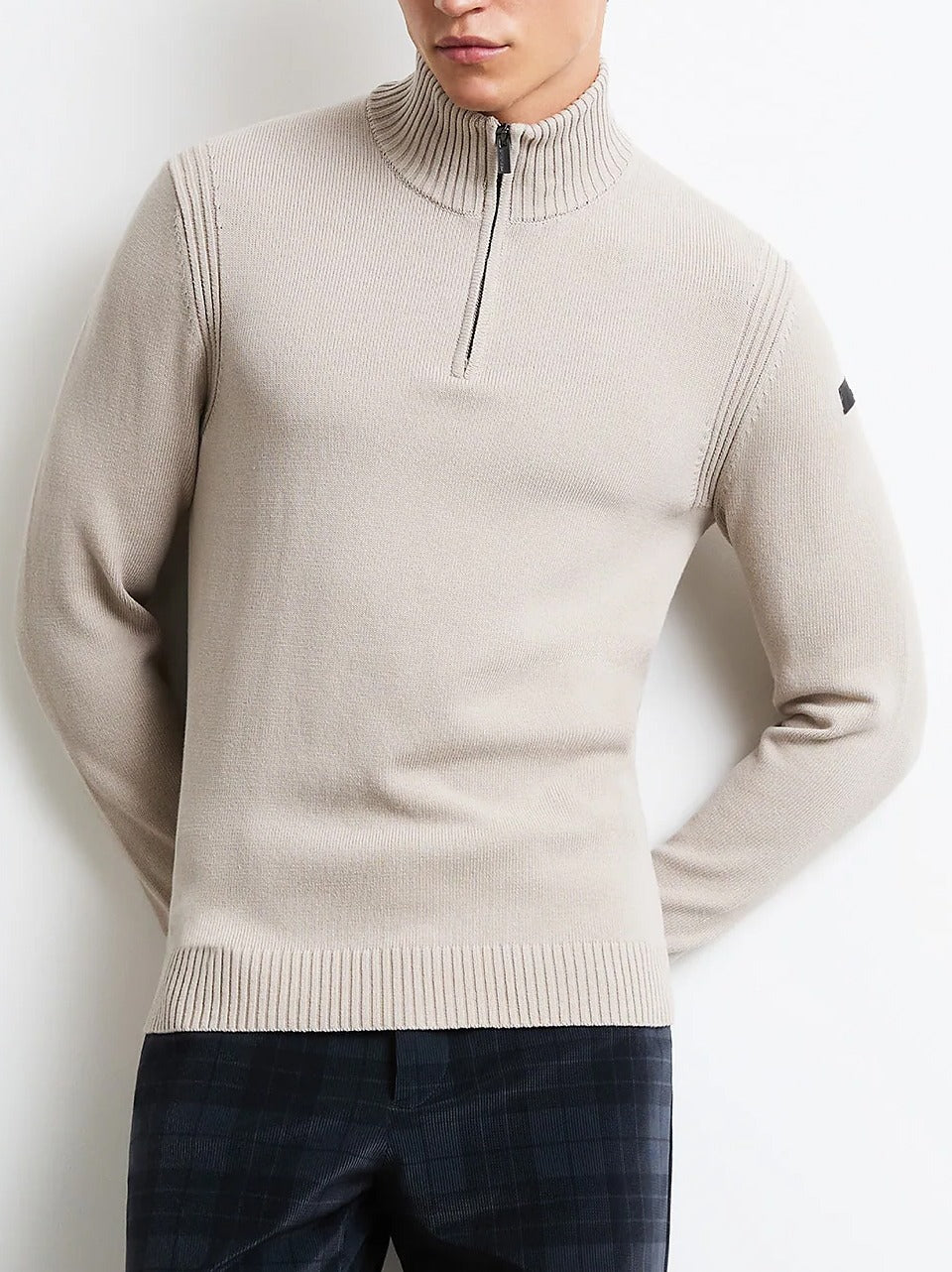 maglia half zip W26141 85 RRD 