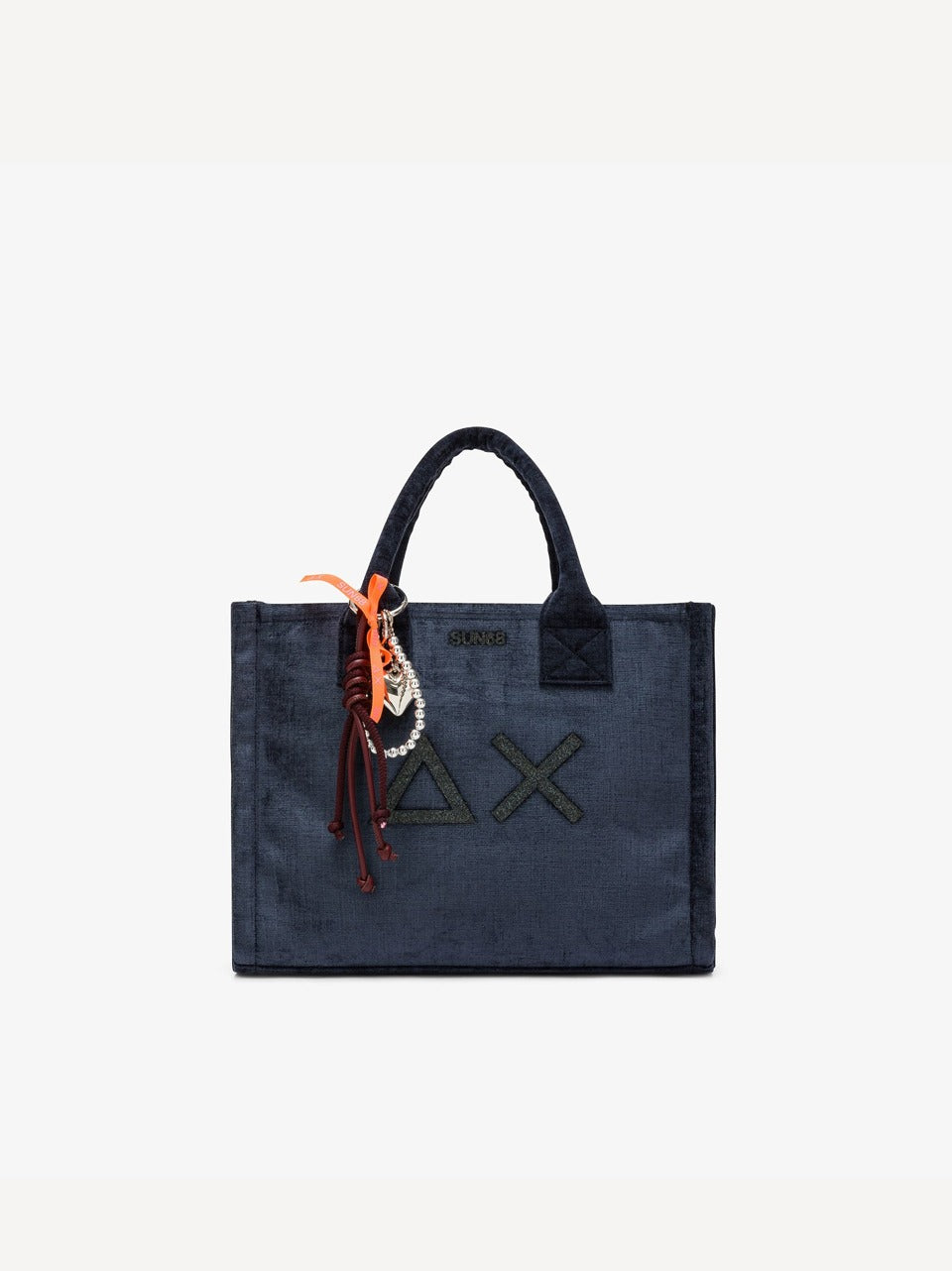 borsa shopper W46205 BLU SUN 68 
