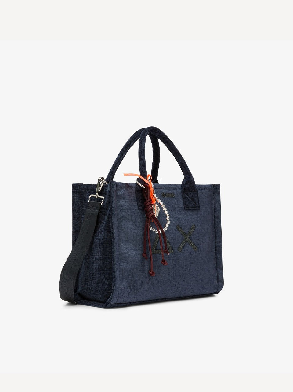 borsa shopper W46205 BLU SUN 68 