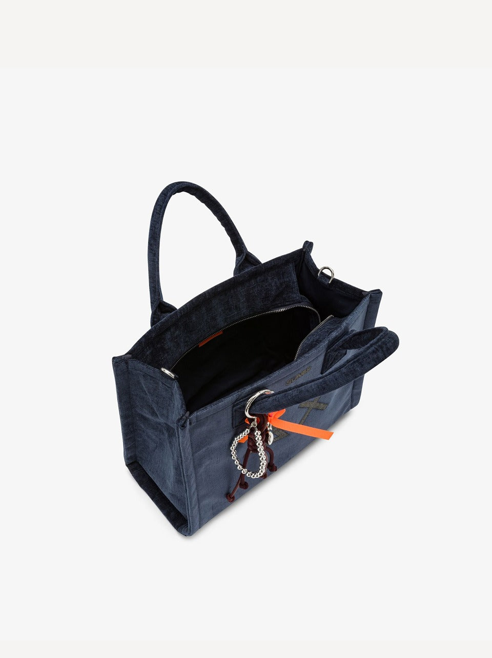 borsa shopper W46205 BLU SUN 68 