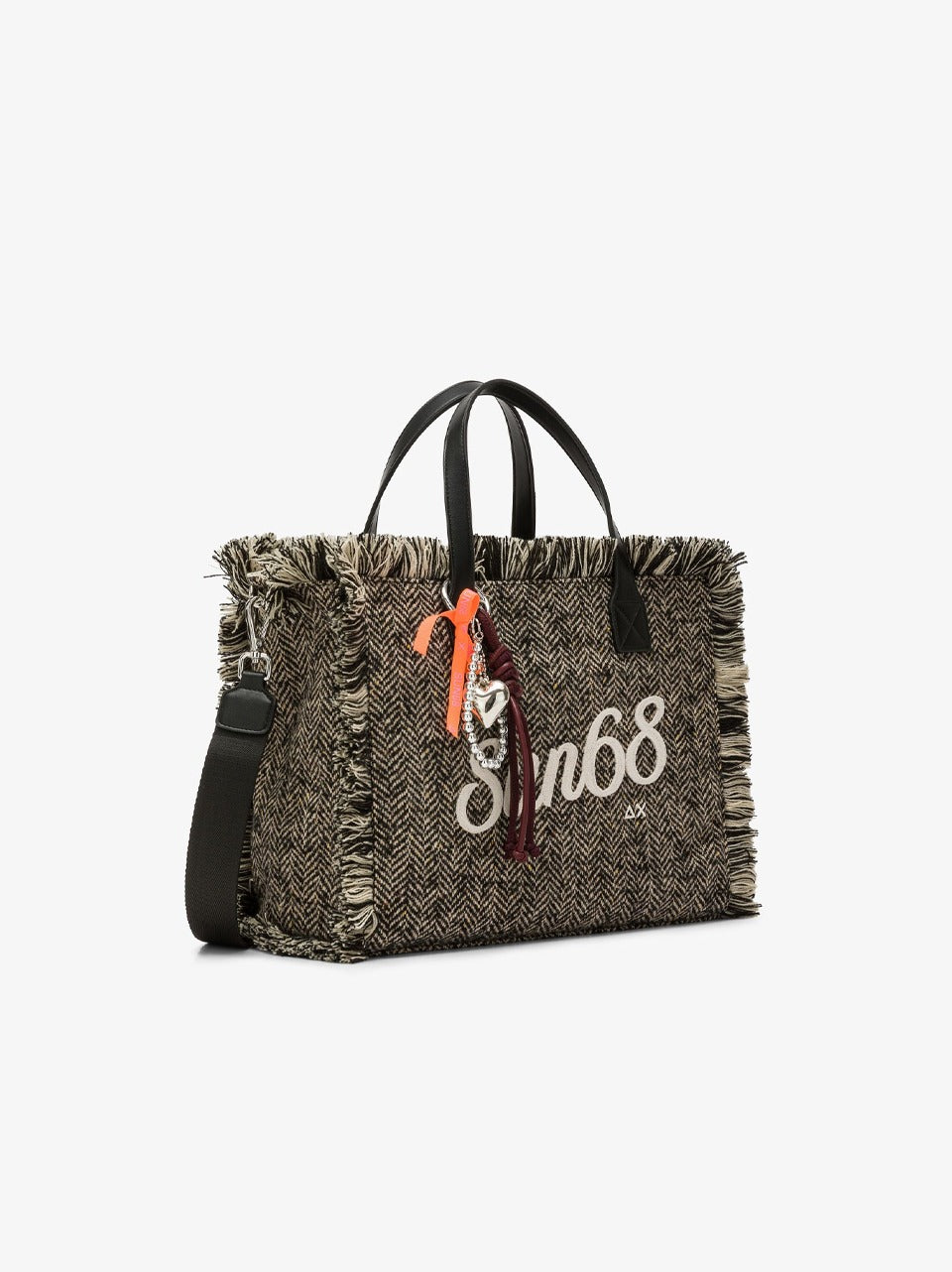 borsa shopper chech W46212 NERO SUN 68 