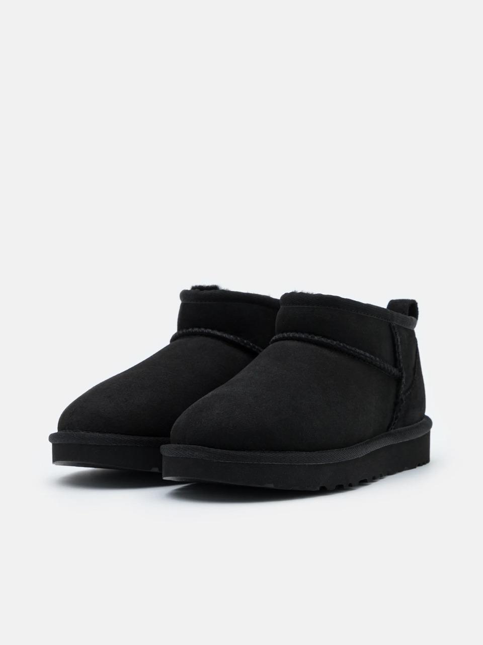 classic ultra mini W CLASSIC ULTRA MINI BLACK Ugg 