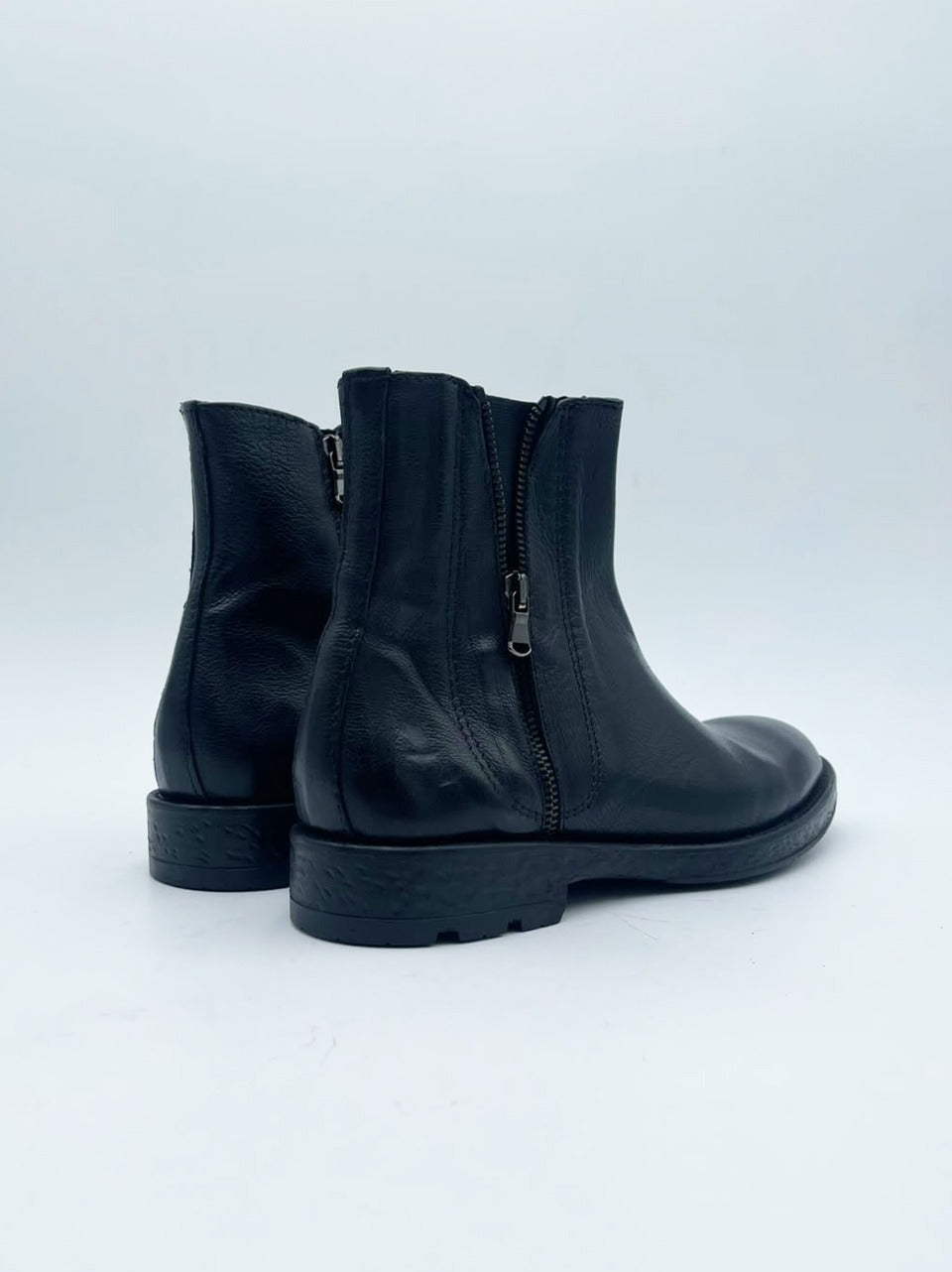 beatles con zip laterale VIBE01 NERO VENI 
