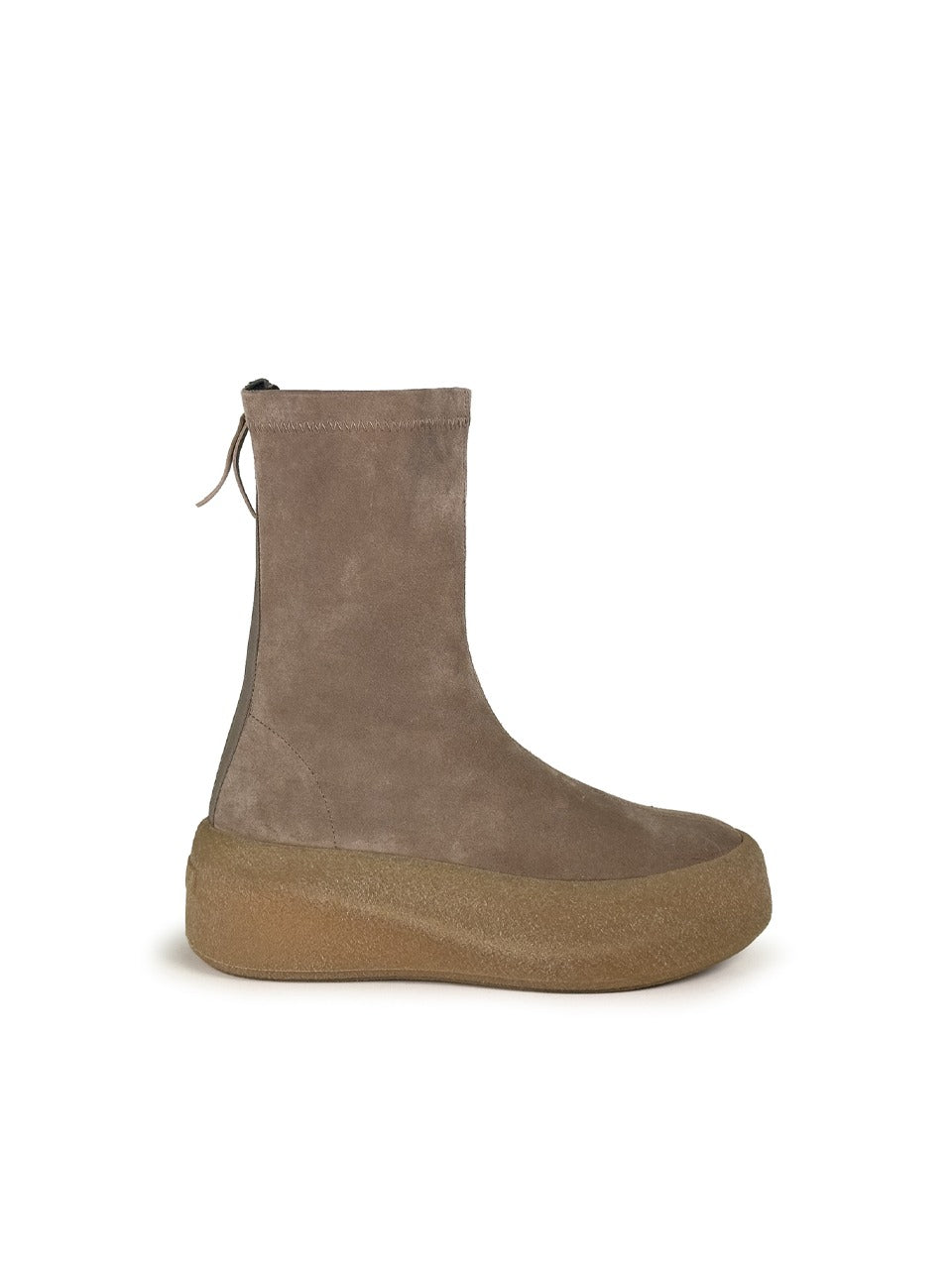 stivaletto zeppa con zip posteriore 2308 DAFNEDAV GREY VIC MATIE' 