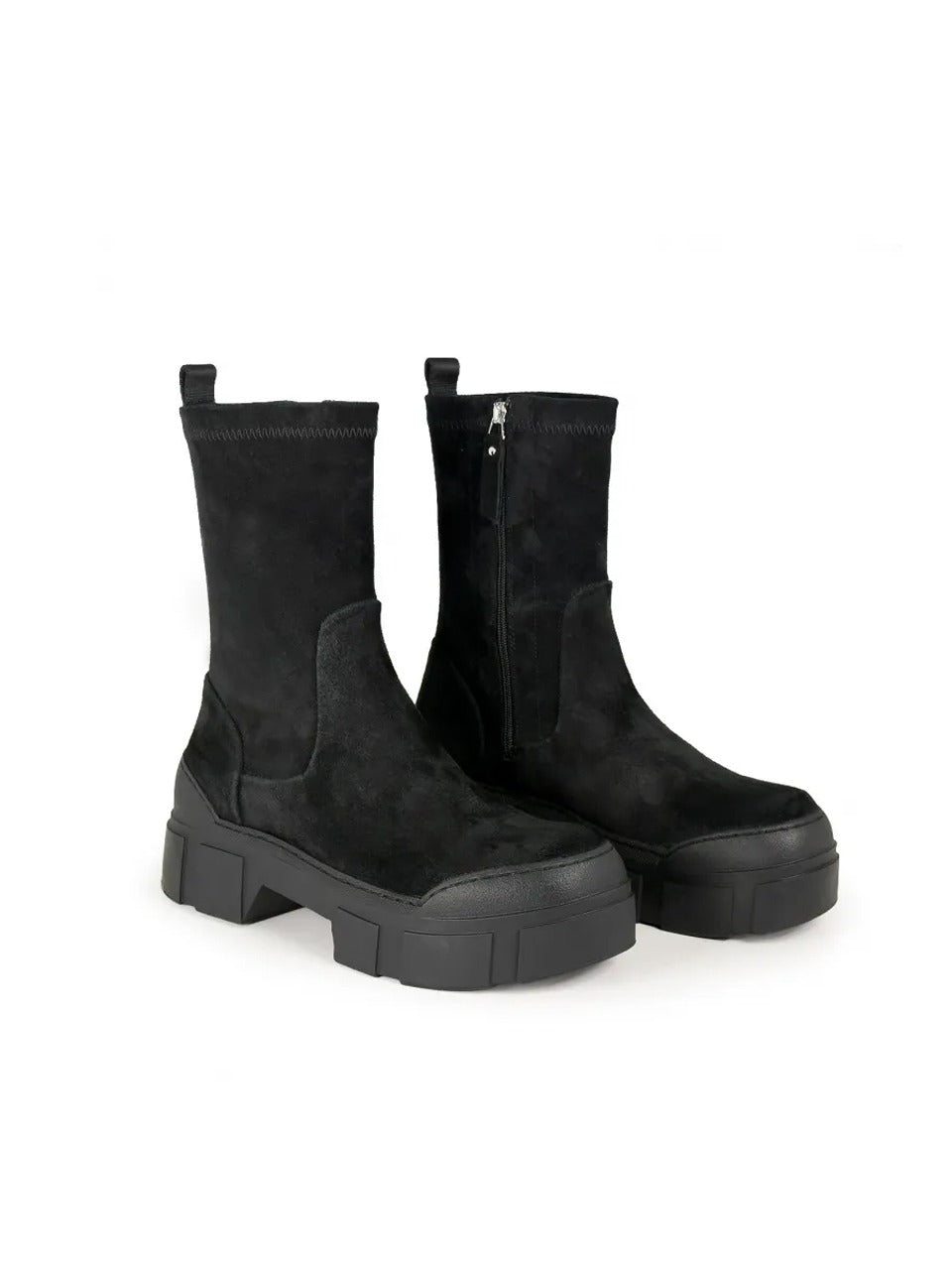 stivaletto con zip posteriore 4010 DAFNENERO VIC MATIE' 