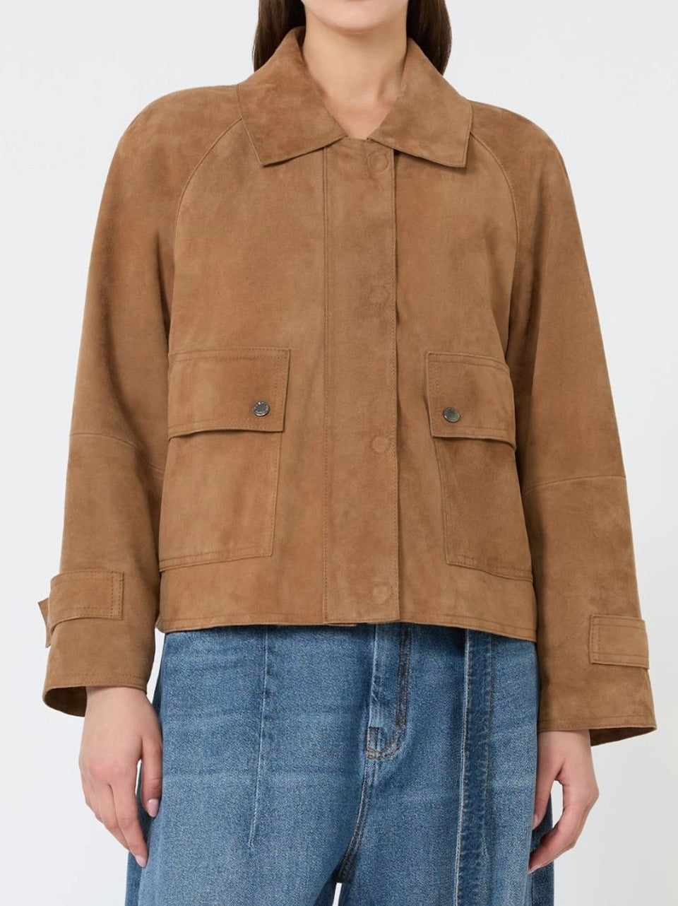 caban  cropped suede ABITO 01 WEEKEND  Max Mara 