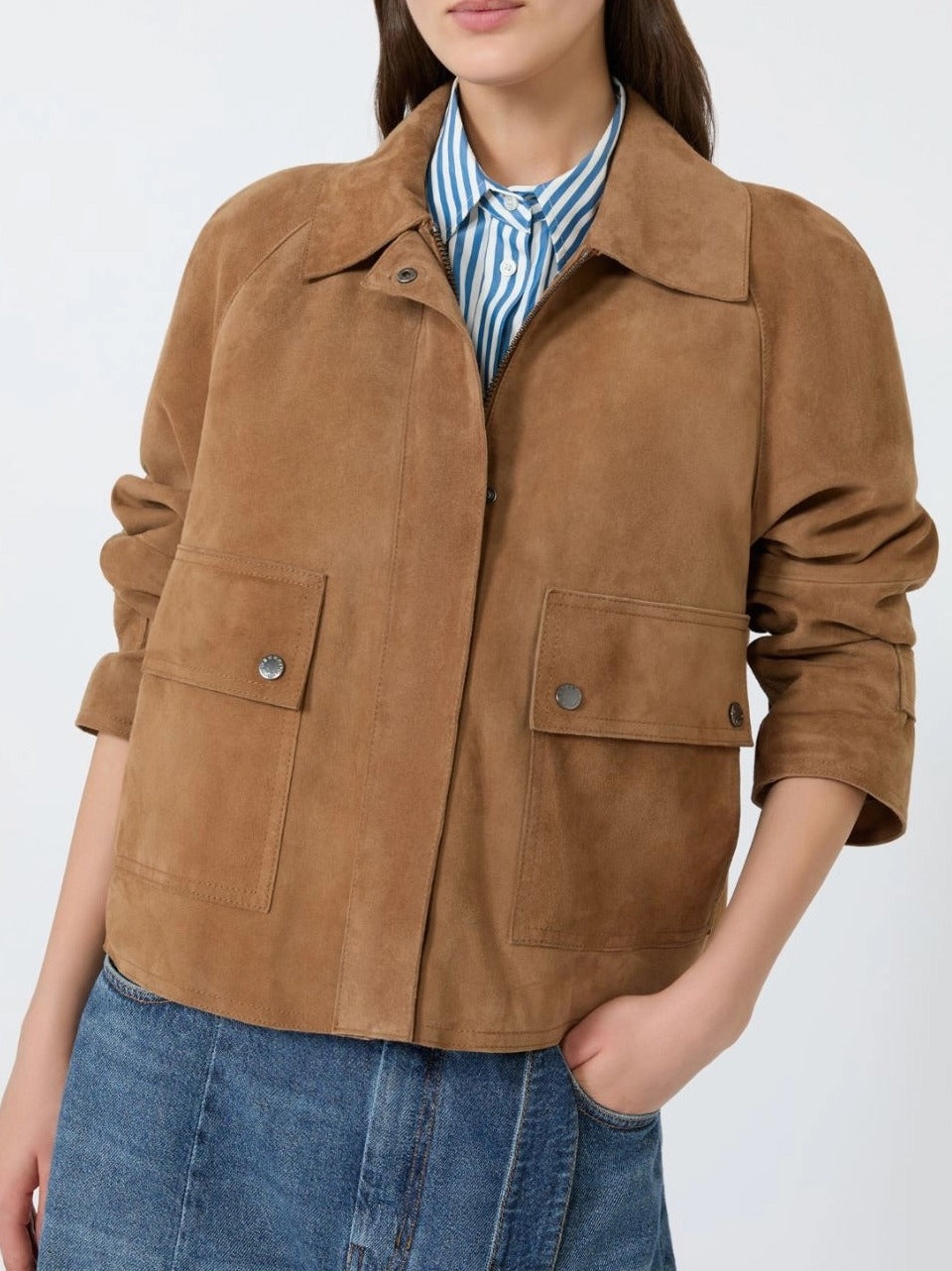 caban  cropped suede ABITO 01 WEEKEND  Max Mara 