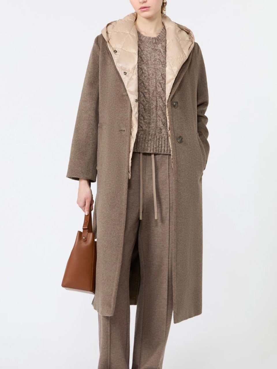 cappotto monopetto orsetto e  alpaca BRONTE 10532 025 WEEKEND  Max Mara 