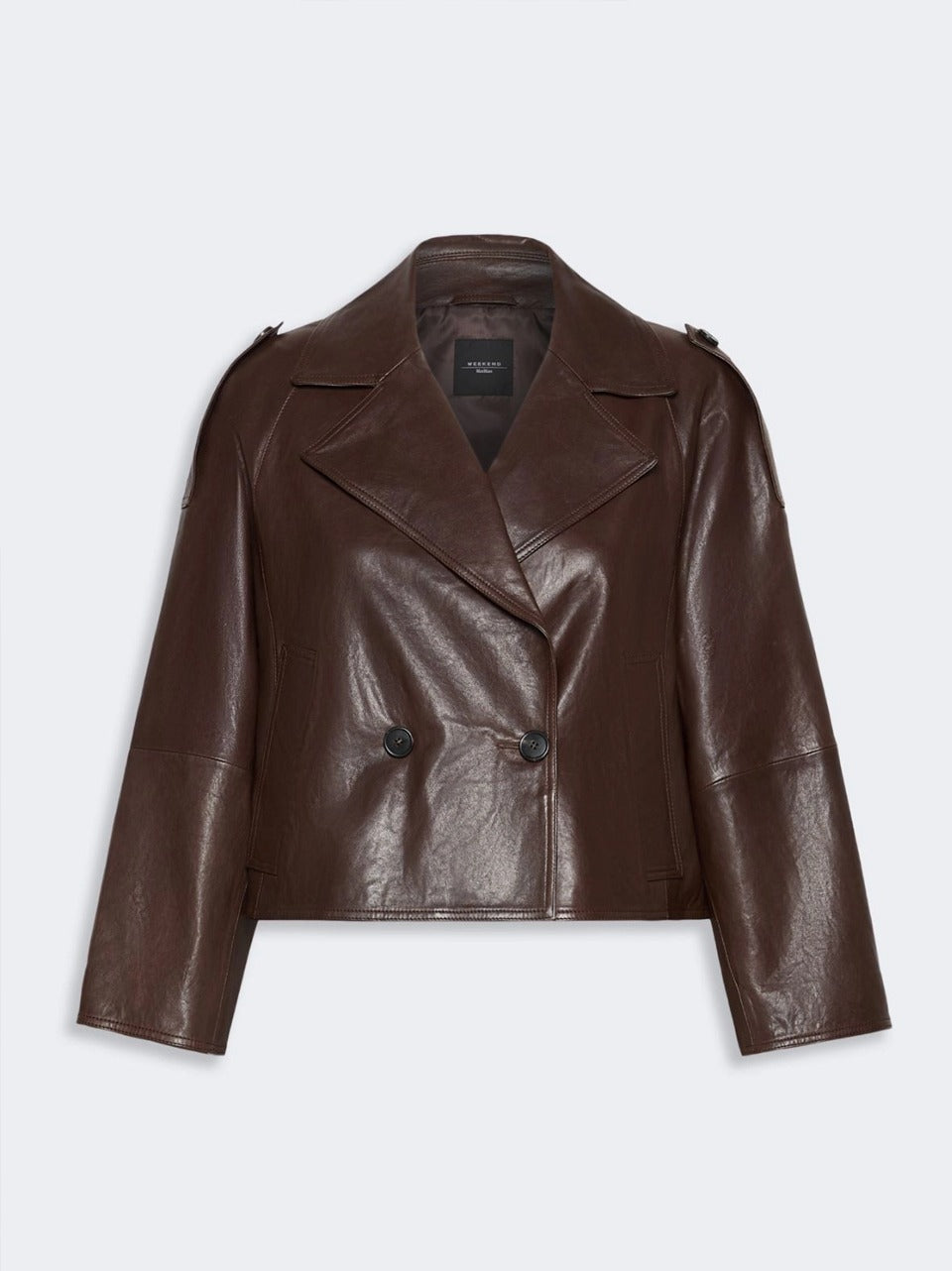 caban  cropped in nappa FELINO 02 WEEKEND  Max Mara 