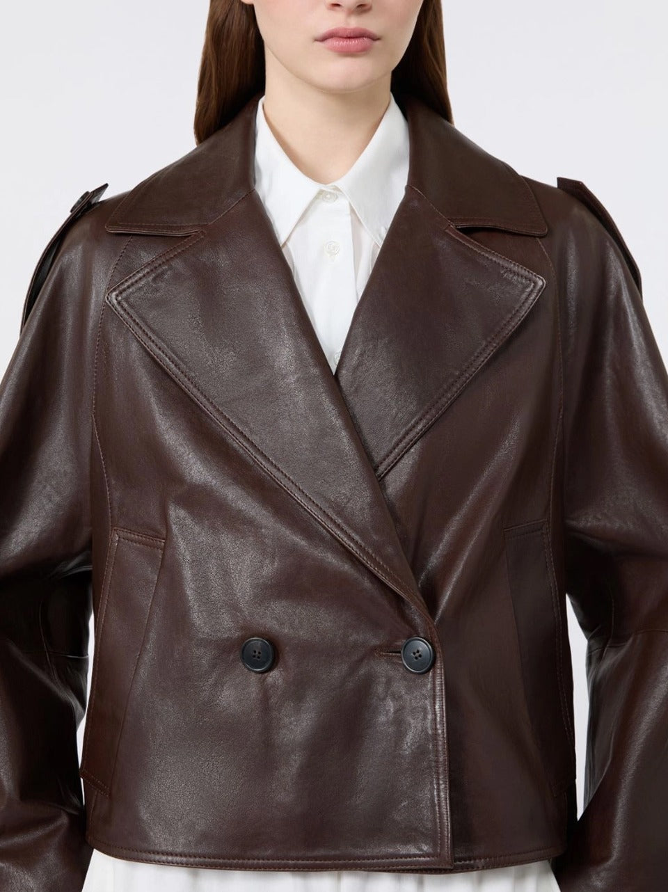 caban  cropped in nappa FELINO 02 WEEKEND  Max Mara 