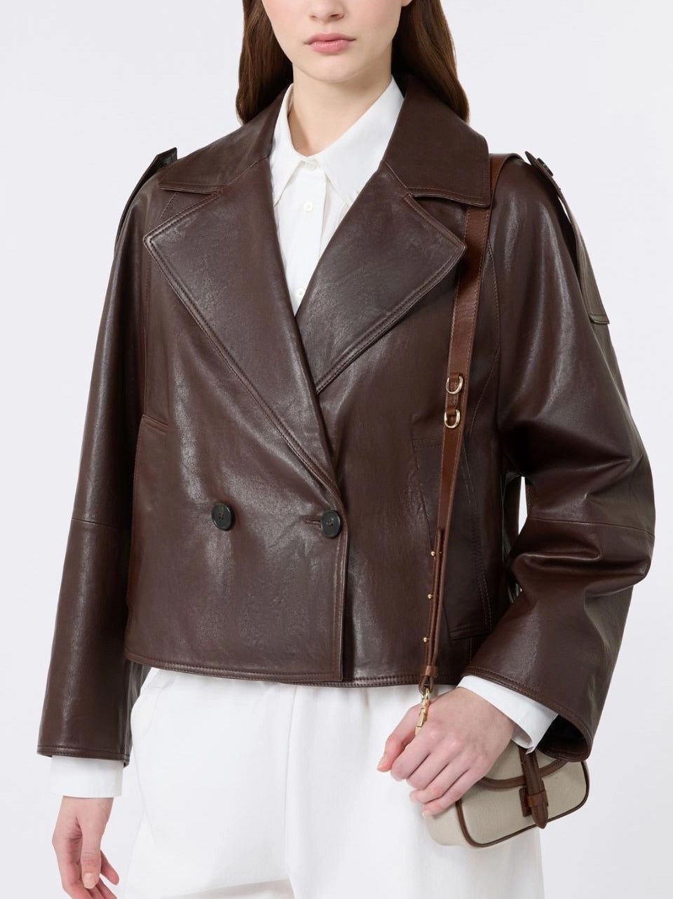 caban  cropped in nappa FELINO 02 WEEKEND  Max Mara 