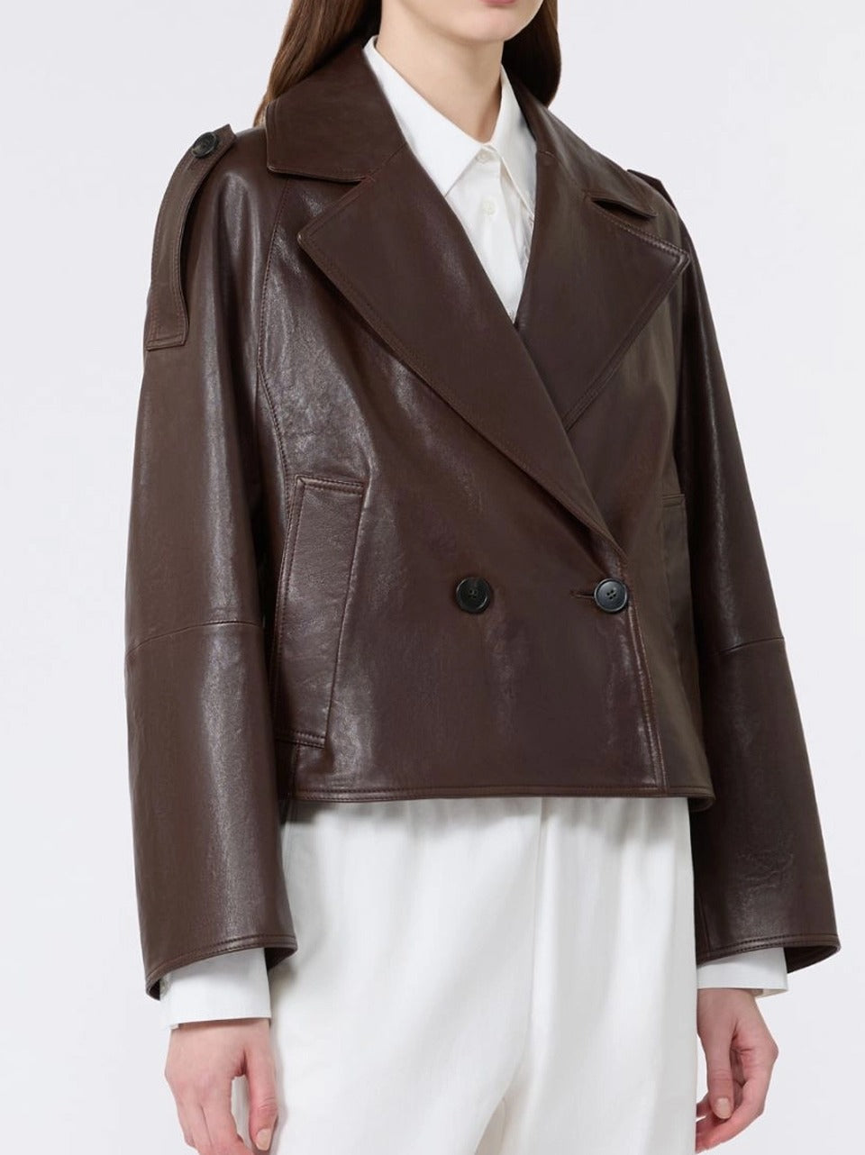 caban  cropped in nappa FELINO 02 WEEKEND  Max Mara 
