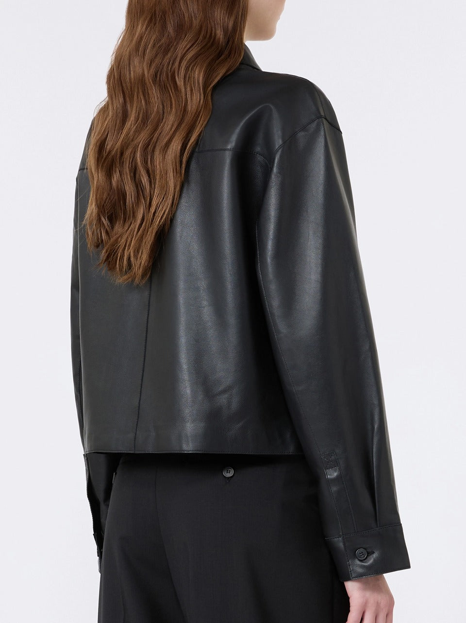shirt cropped pelle PIOVRA N WEEKEND  Max Mara 