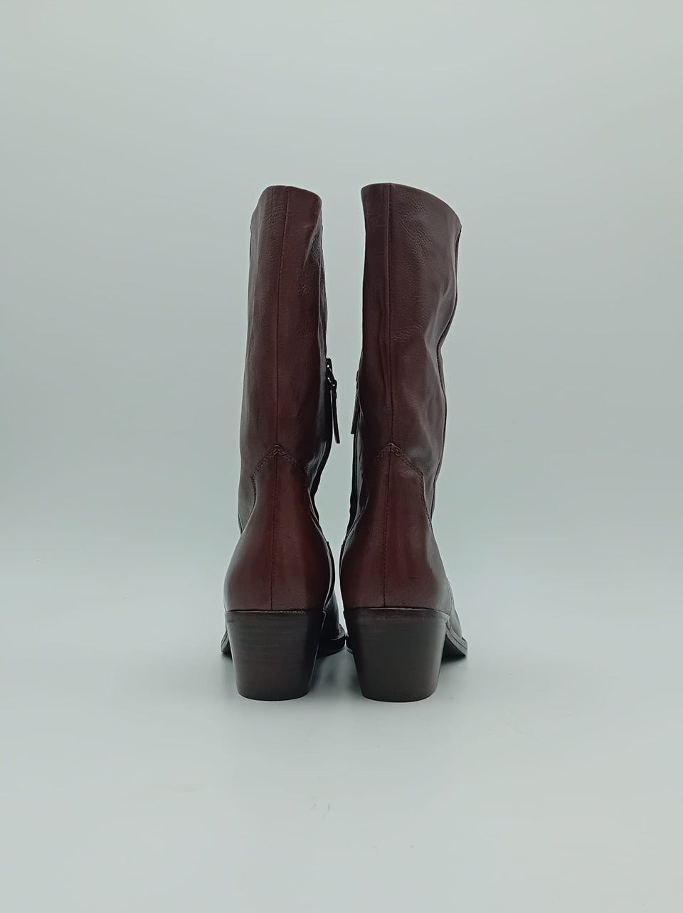 stivale texano 3\4 702-13 MARRONE ZOLFO 