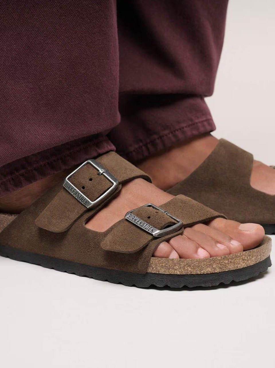 sabot arizona sfb camoscio ARIZONA1030865SFB DARK TE BIRKENSTOCK 