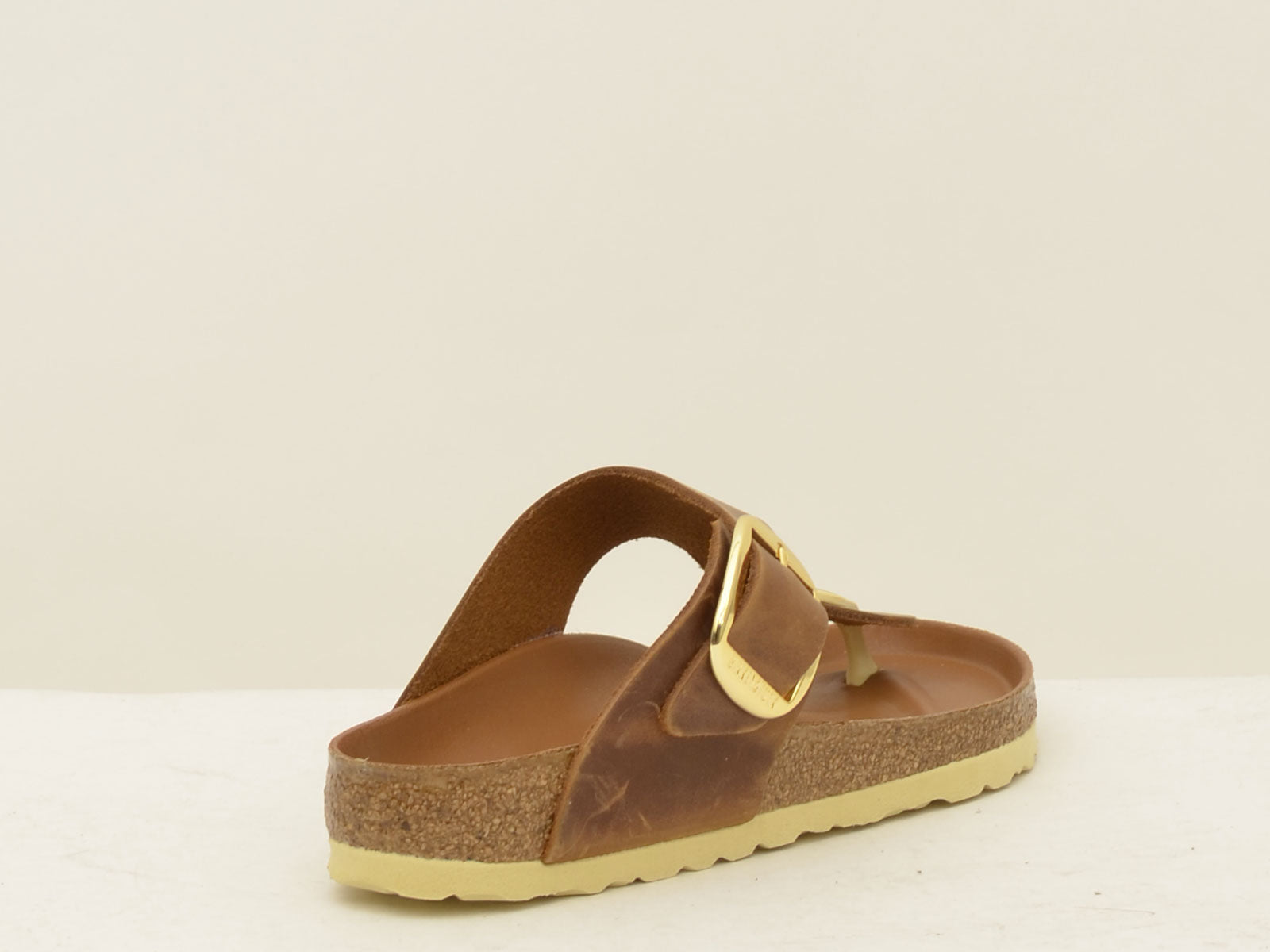 sandalo gizeh big buckle GIZEH1018745 COGNAC BIRKENSTOCK 