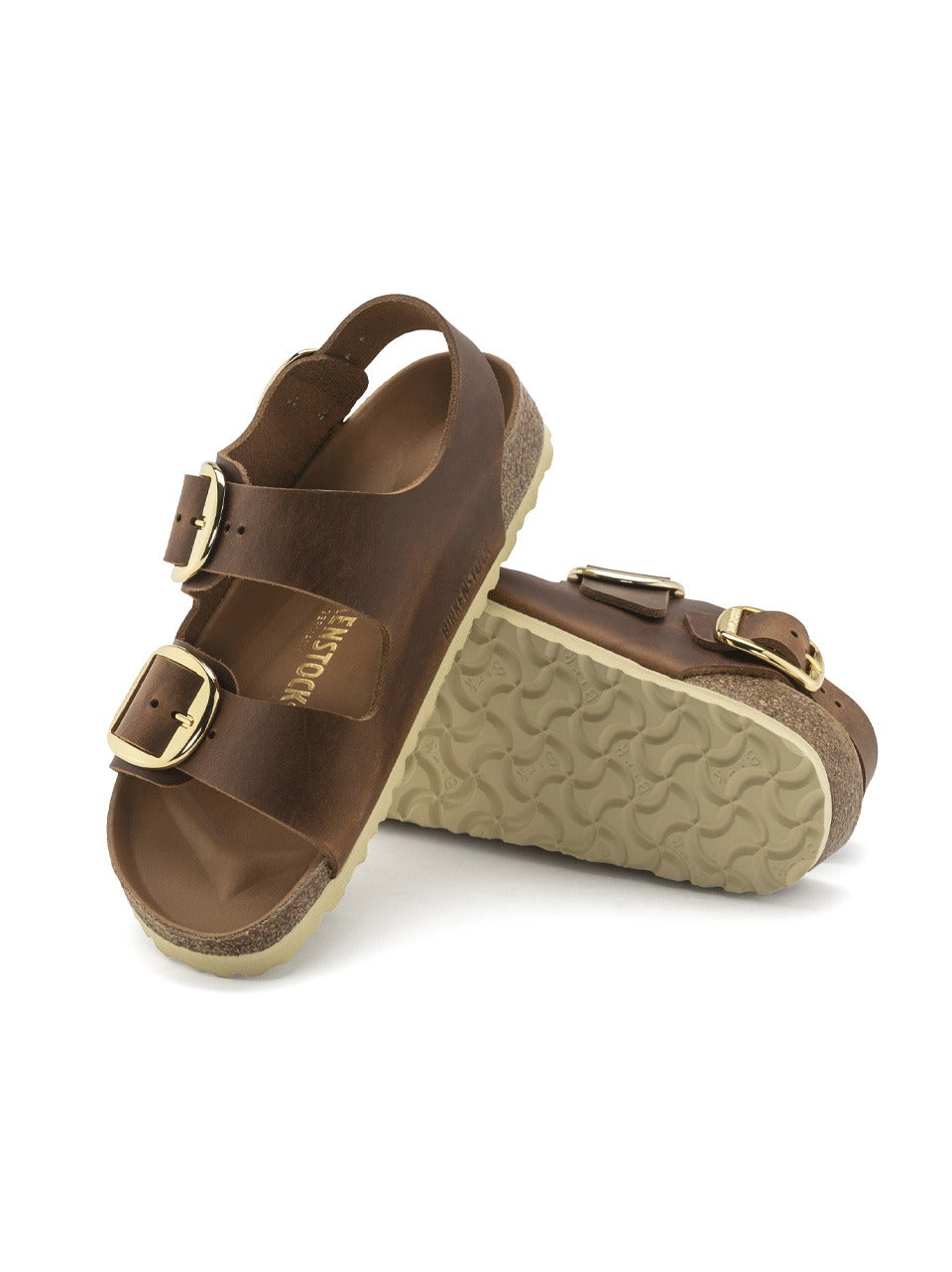 sandalo milano big bukle MILANO1024067 COGNAC BIRKENSTOCK 