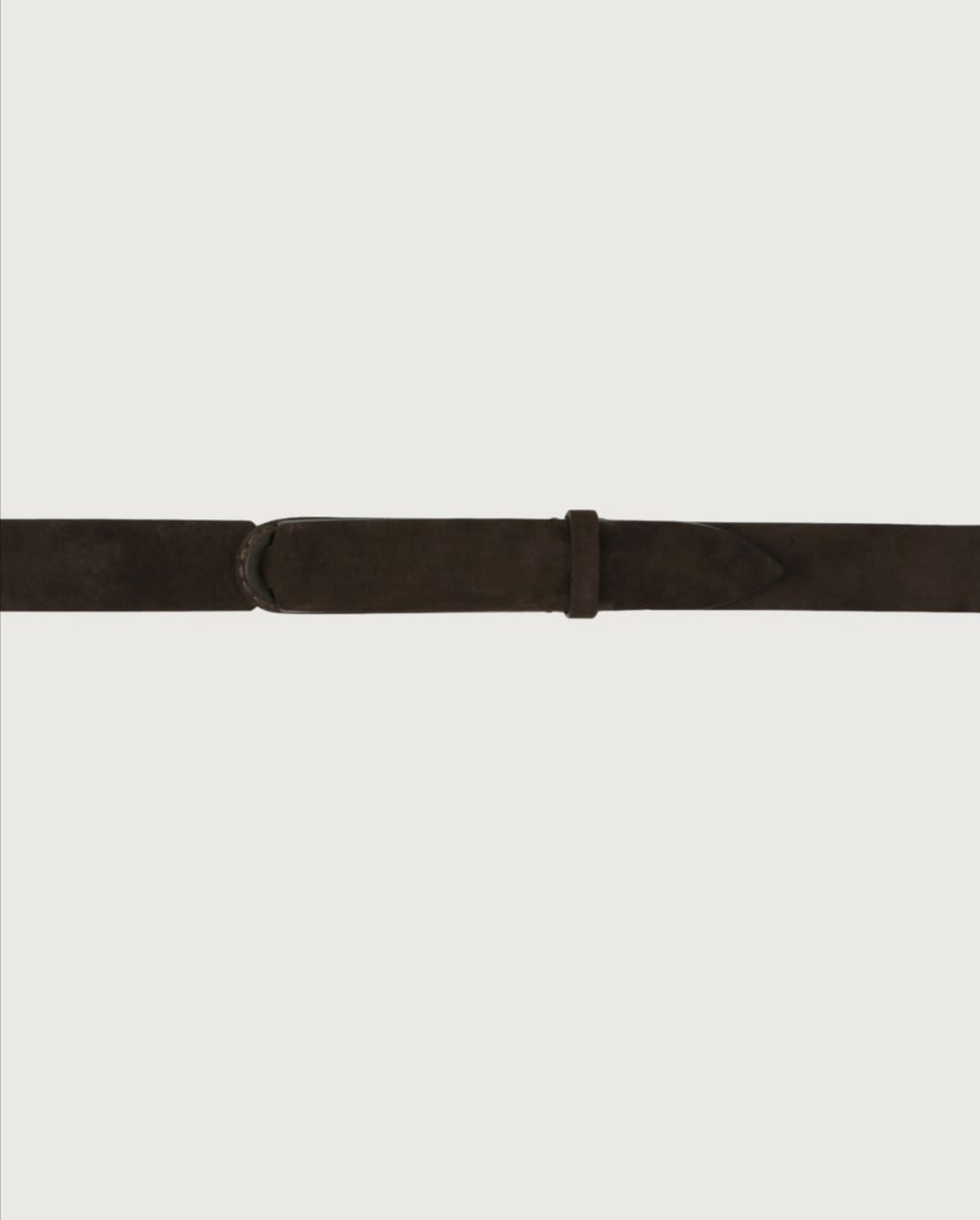 cintura nobuckle camoscio e tessuto NB0002 SUETESTA DI MORO ORCIANI NOBUCKLE 