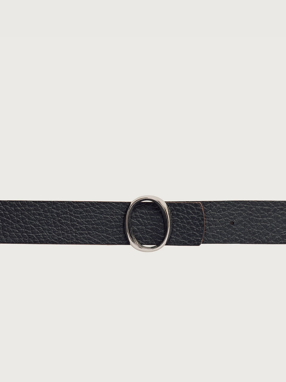 cintura double fibbia o D10C19SOFT CUOIO\NERO ORCIANI 