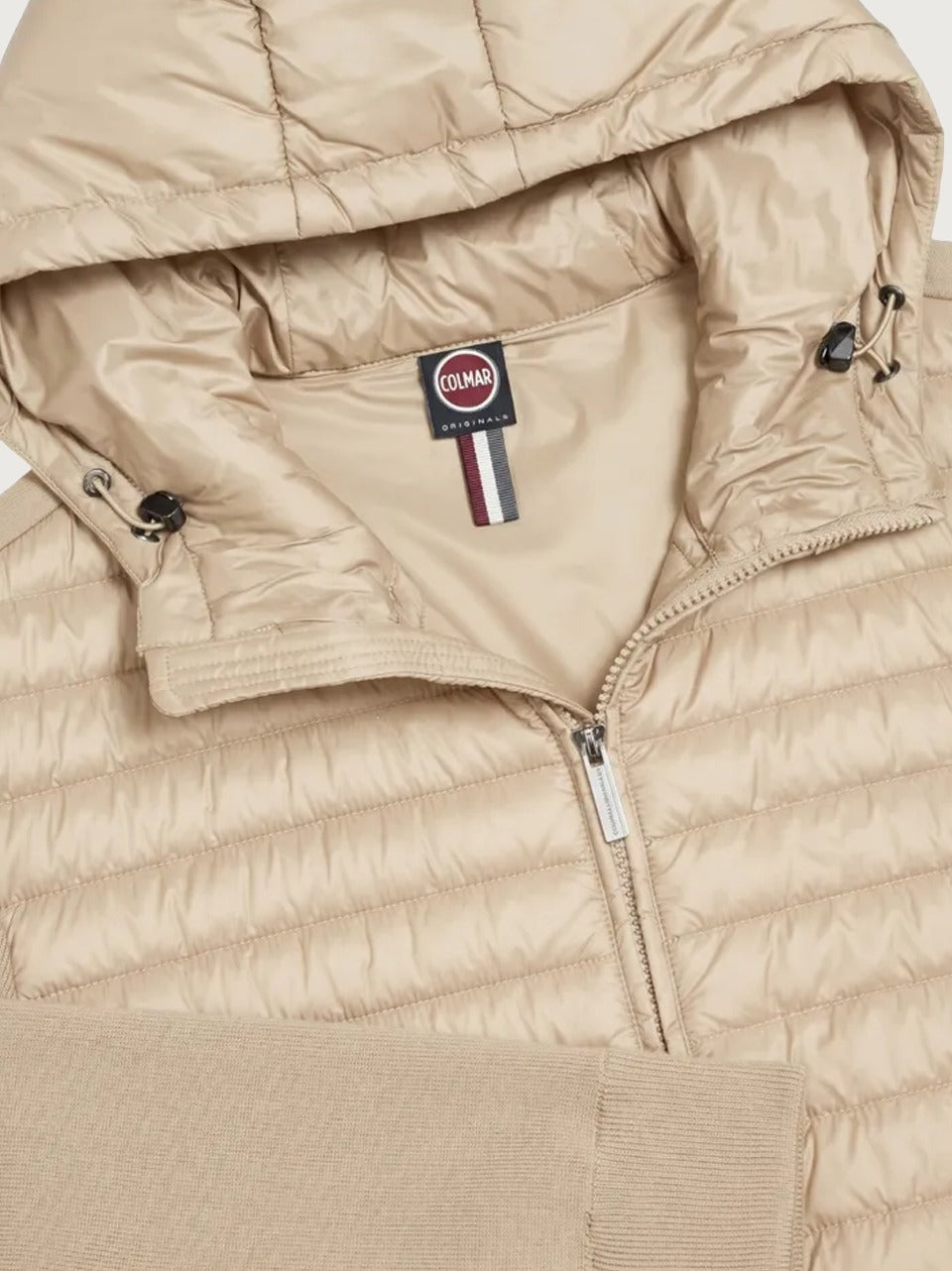 bimaterico cappuccio full zip 1156 G COLMAR 