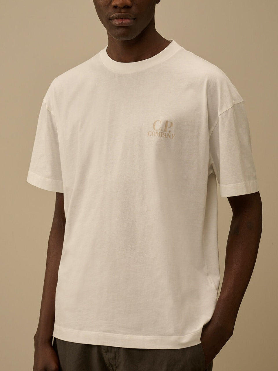 t shirt jersey stampa back 20CMTS086A 103 C.P COMPANY 