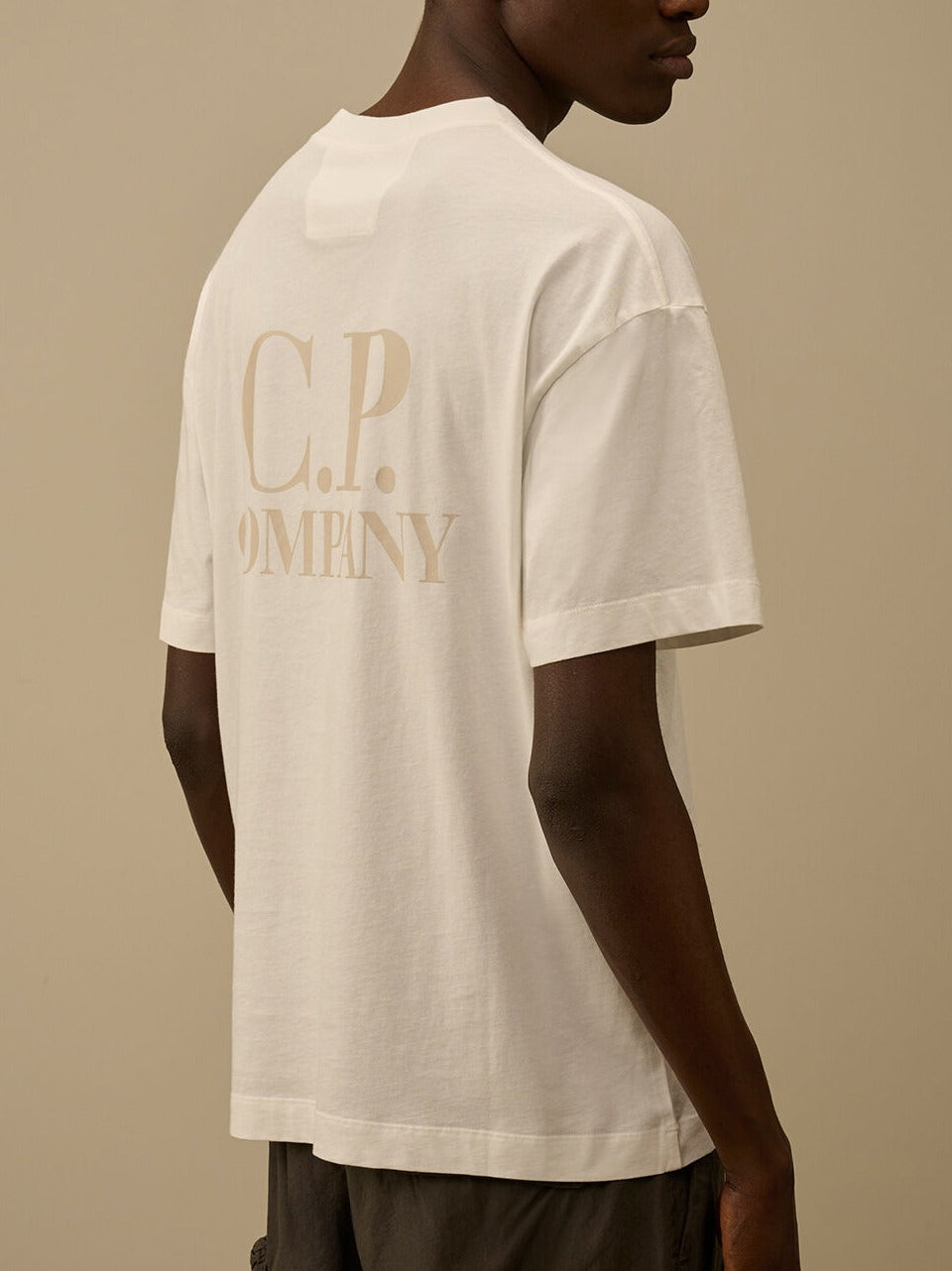 t shirt jersey stampa back 20CMTS086A 103 C.P COMPANY 