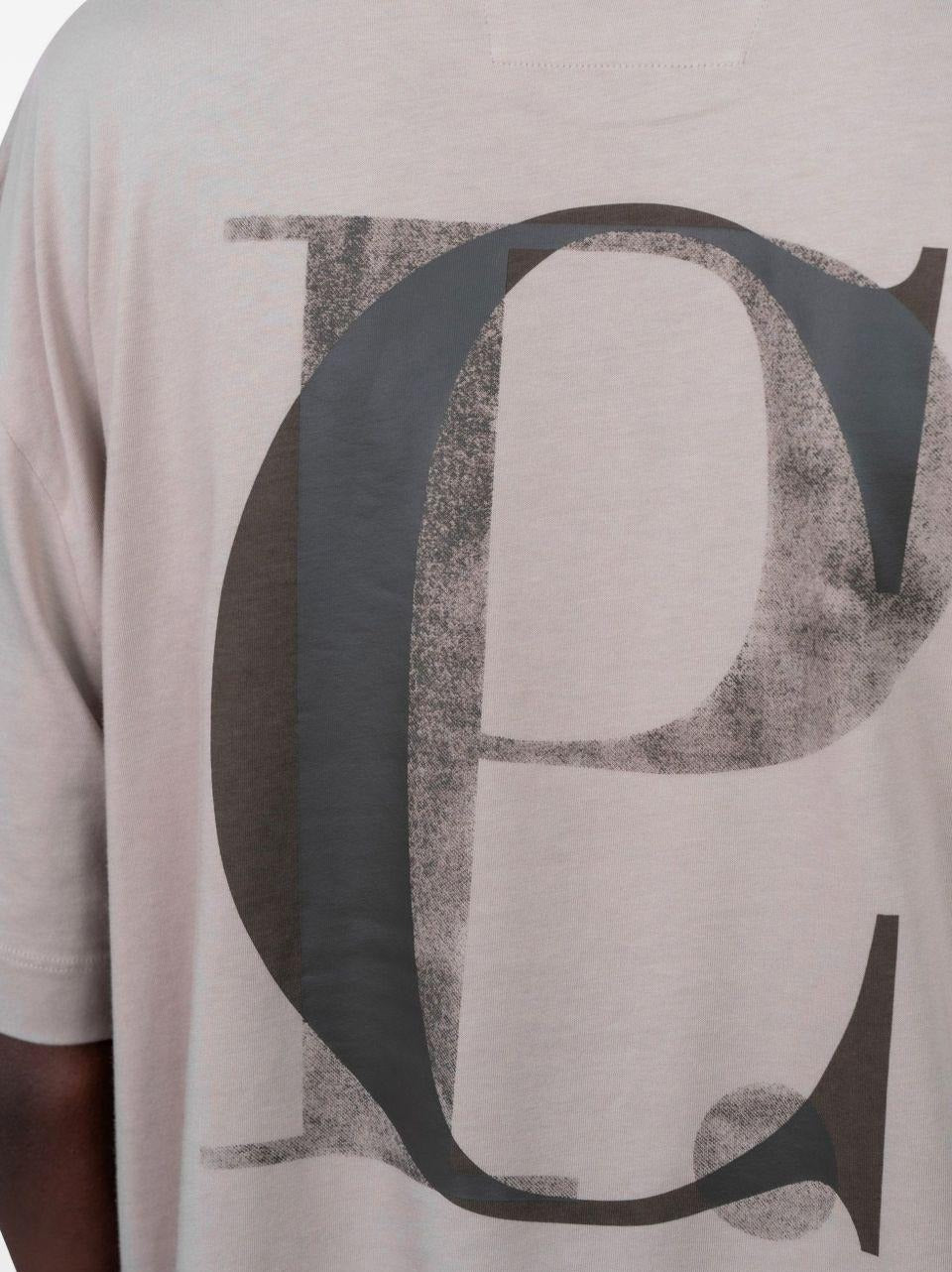 t shirt sigla back 20CMTS087A 904 C.P COMPANY 