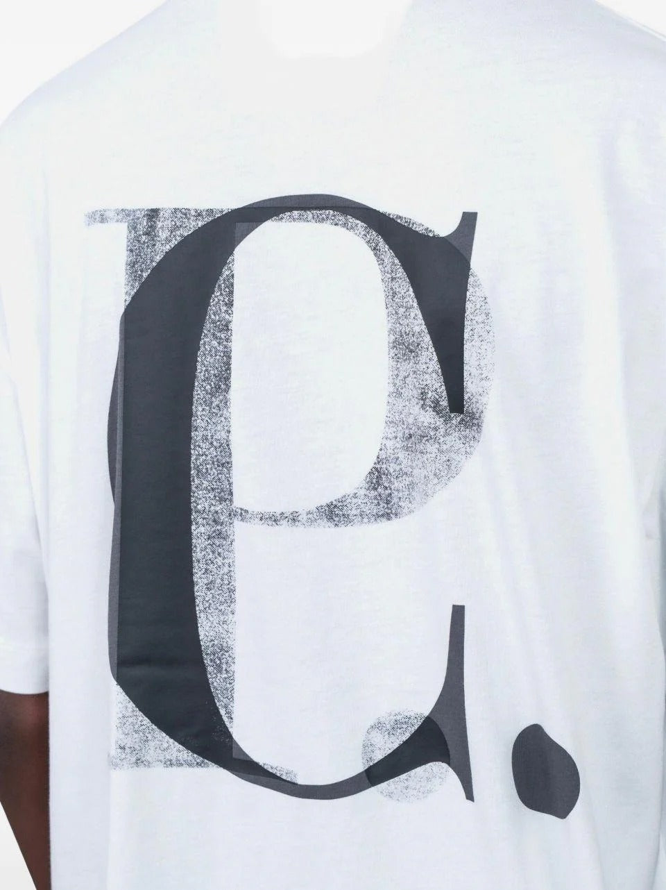 t shirt sigla back 20CMTS087A B C.P COMPANY 