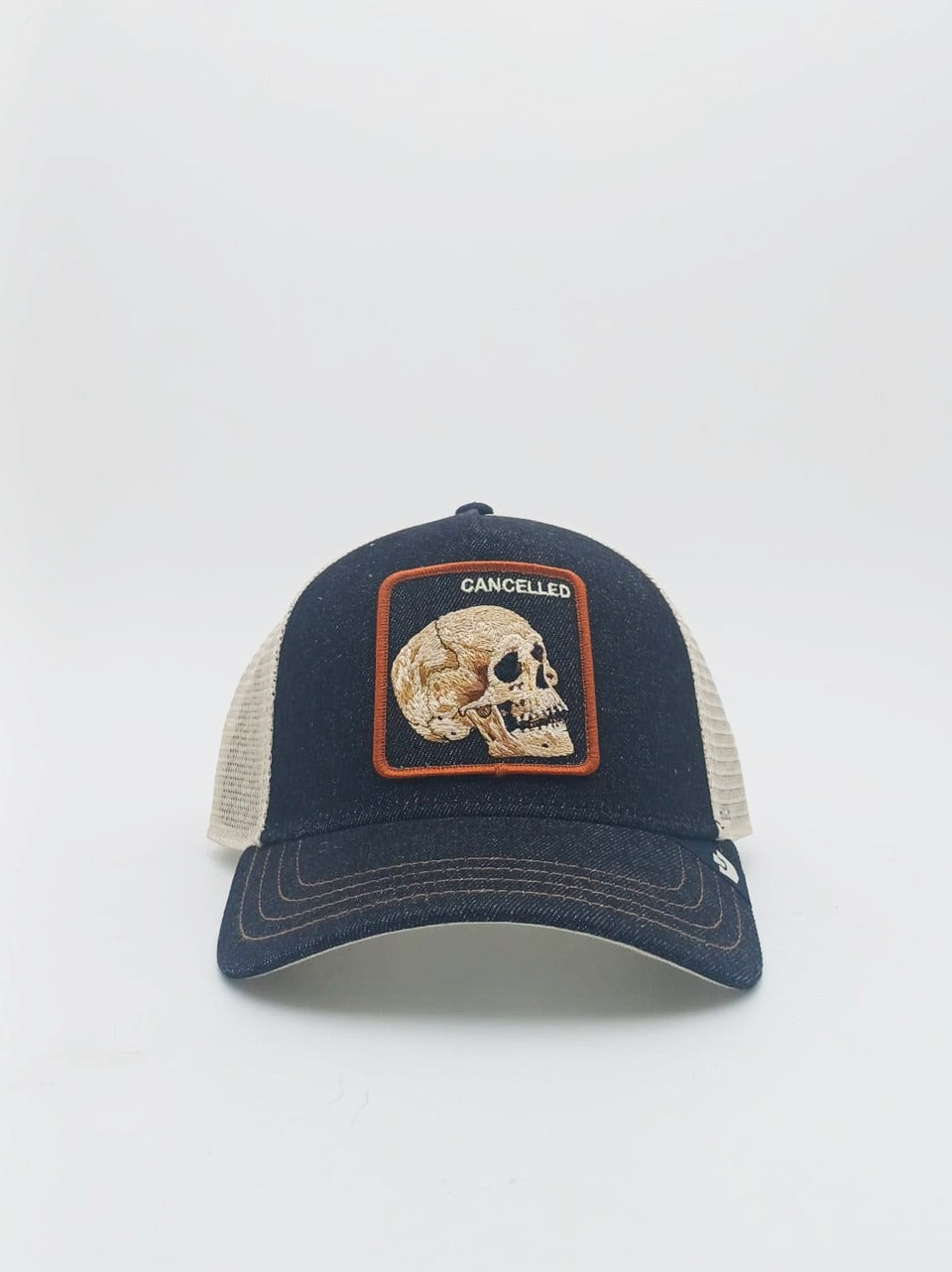 cappelllo danim patch skull DENIM SKULL  GOORIN 