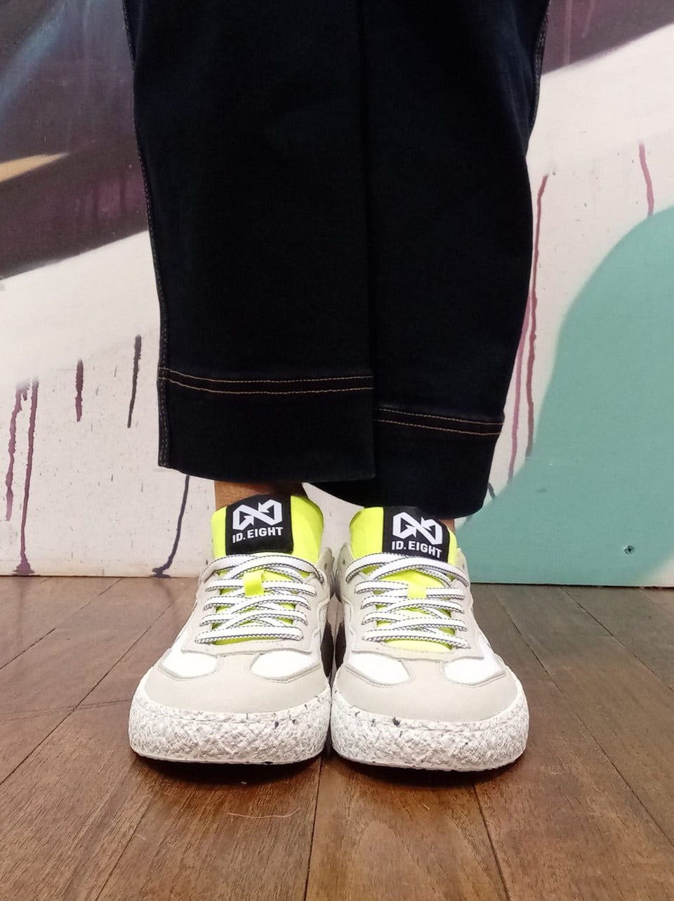 sneakers uriduri URIDURI WHITE CRINCLE ID.EIGHT 