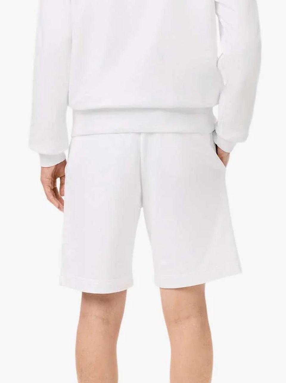 bermuda in felpa GH9860 BI LACOSTE 