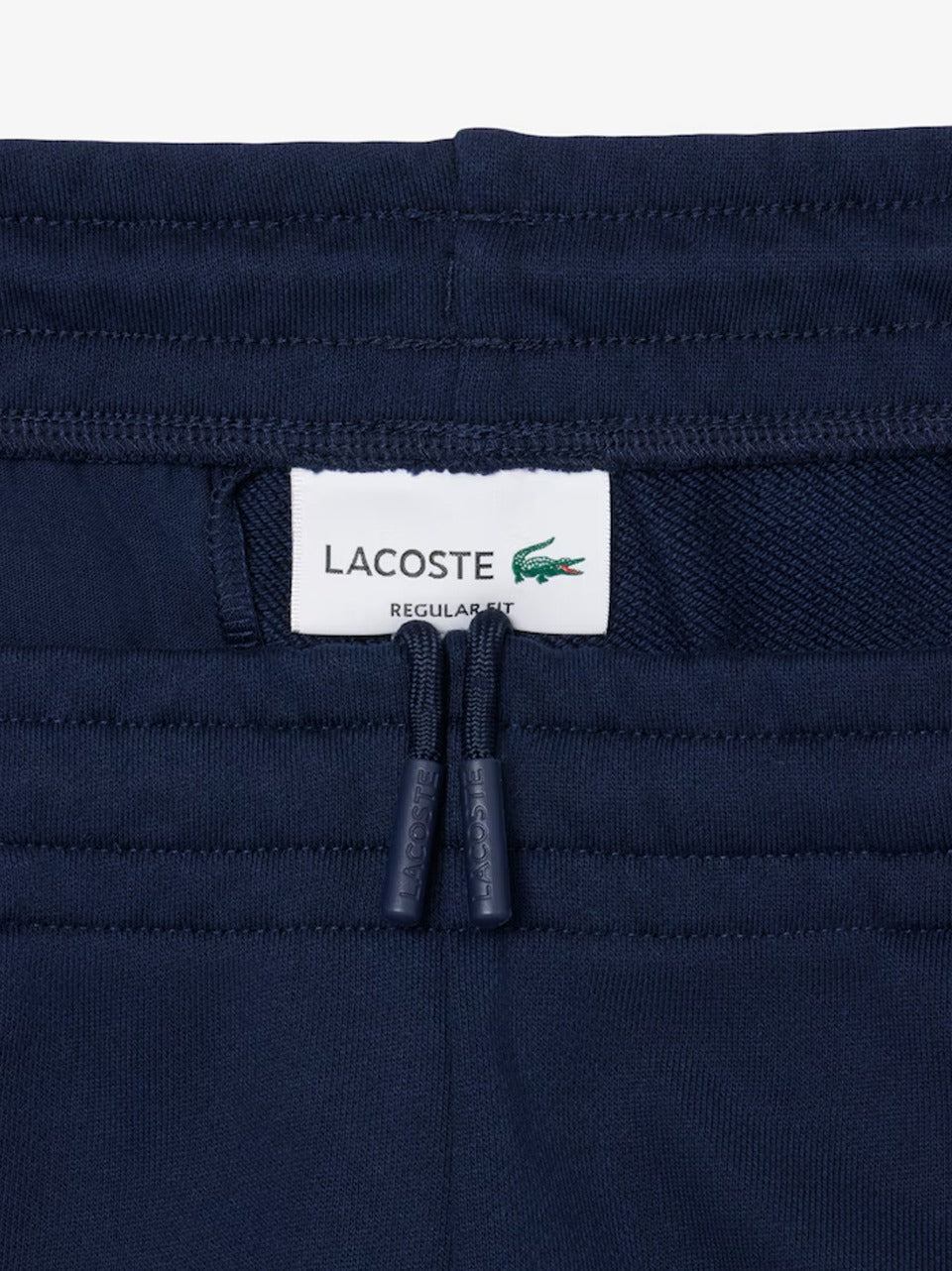 bermuda in felpa GH9860 BLU LACOSTE 