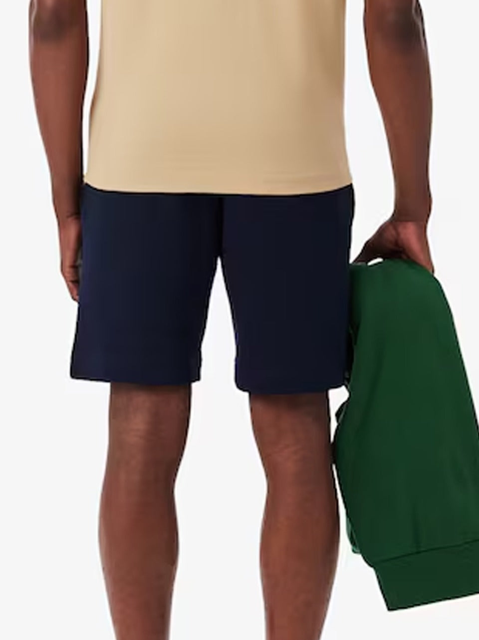 bermuda in felpa GH9860 BLU LACOSTE 