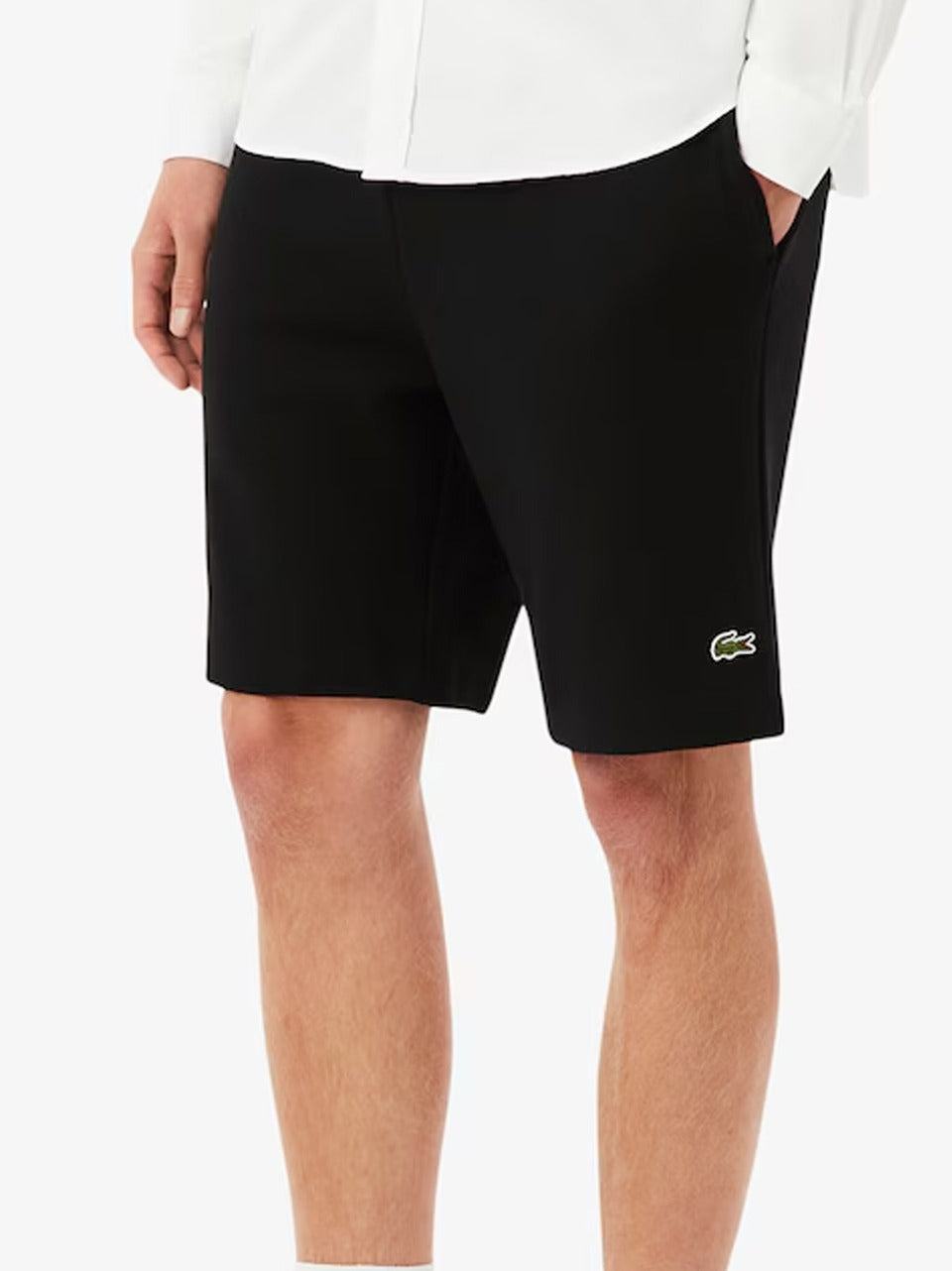bermuda in felpa GH9860 N LACOSTE 