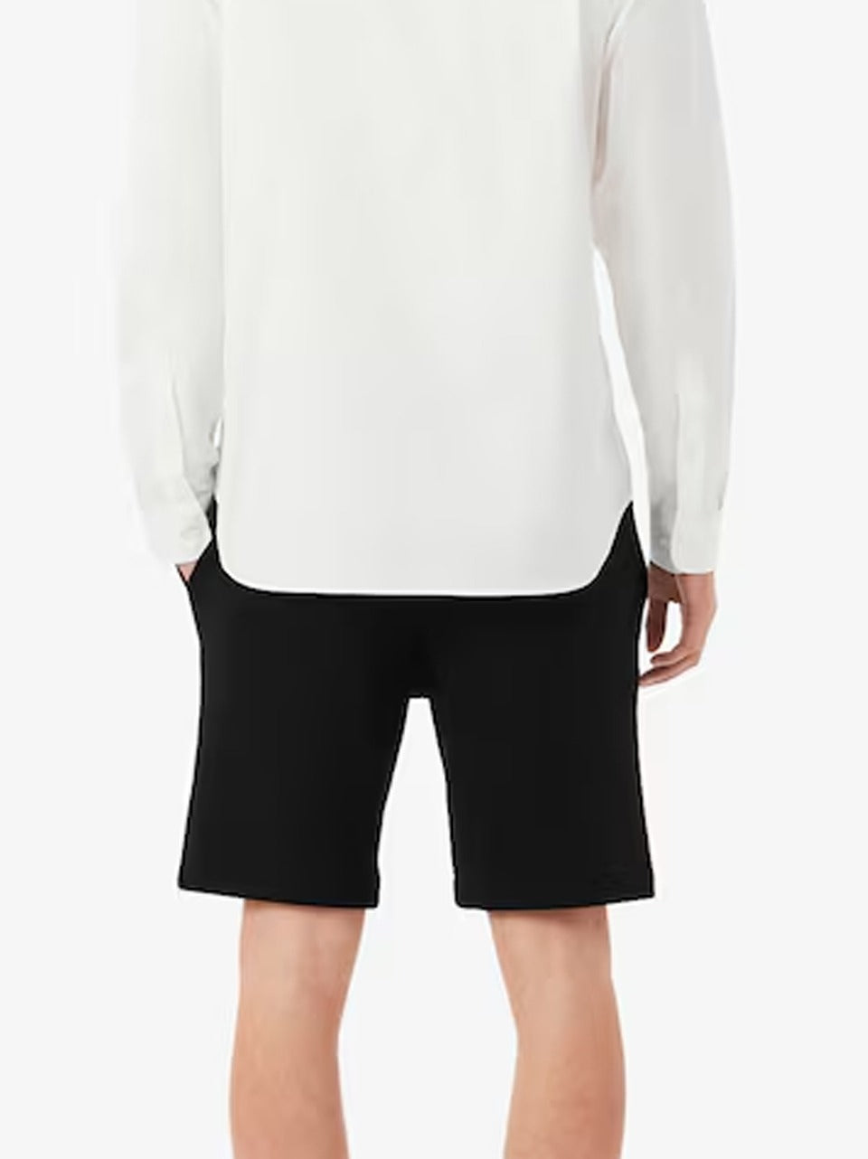 bermuda in felpa GH9860 N LACOSTE 