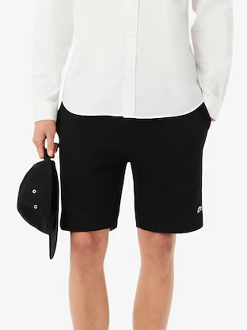 bermuda in felpa GH9860 N LACOSTE 
