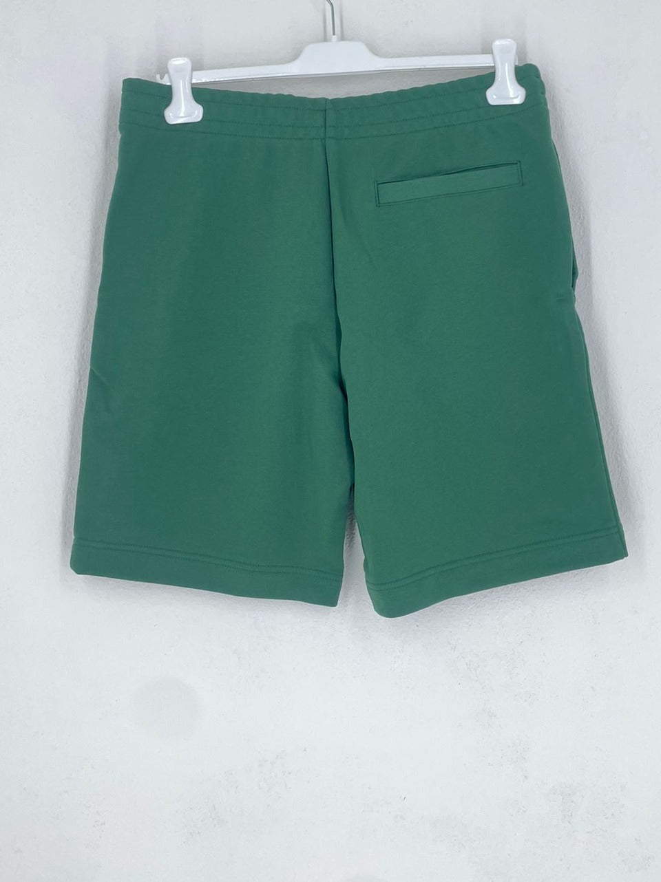 bermuda in felpa GH9860 VERDE LACOSTE 