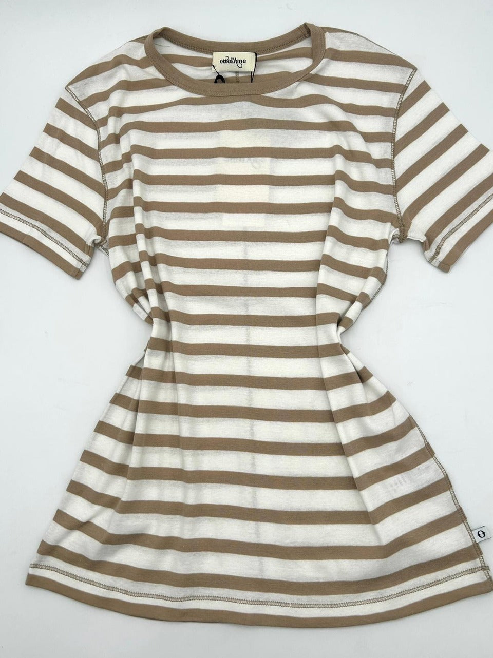 t shirt righe LOD DM8157 BC ottod'ame 