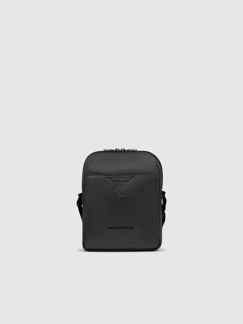 tracolla doppa tasca pelle e nappa CA6917S142 NERO PIQUADRO 