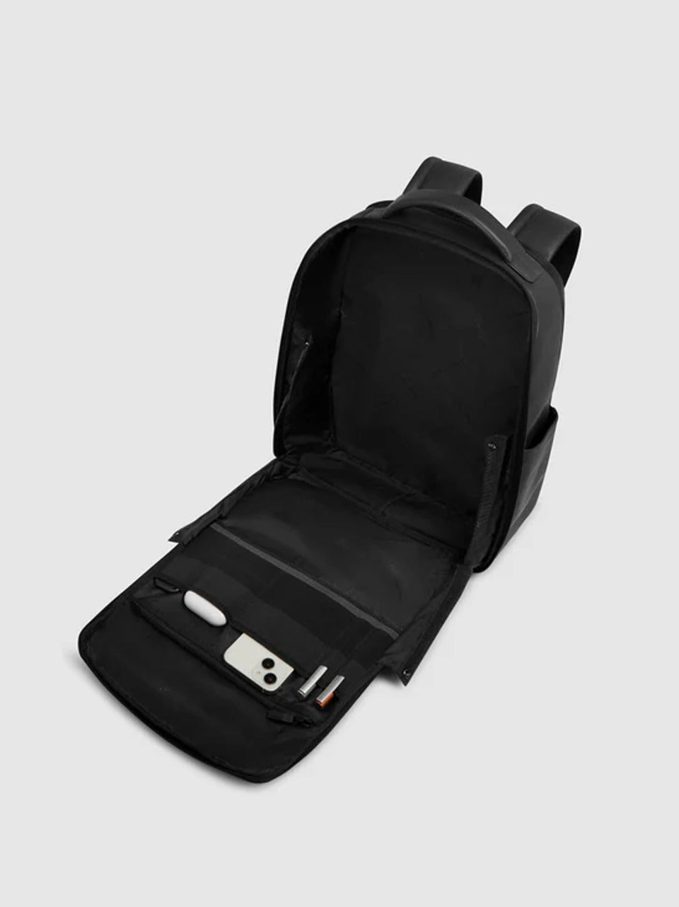 zaino 14'' doppa tasca pelle e nappa CA6923S142 NERO PIQUADRO 