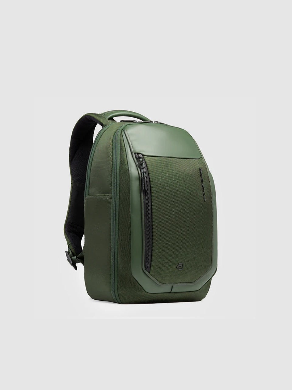 zaino 14'' tessuto riciclato e pelle CA6927S143 VERDE PIQUADRO 