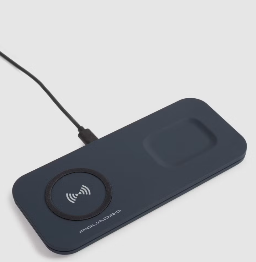 carica cellulare + airpods AC5596 GRIGIO PIQUADRO 