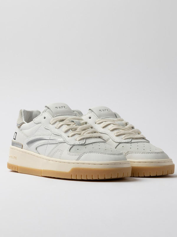 sneakerstorneo TP-CAWH BIANCO SILVER D.A.T.E 