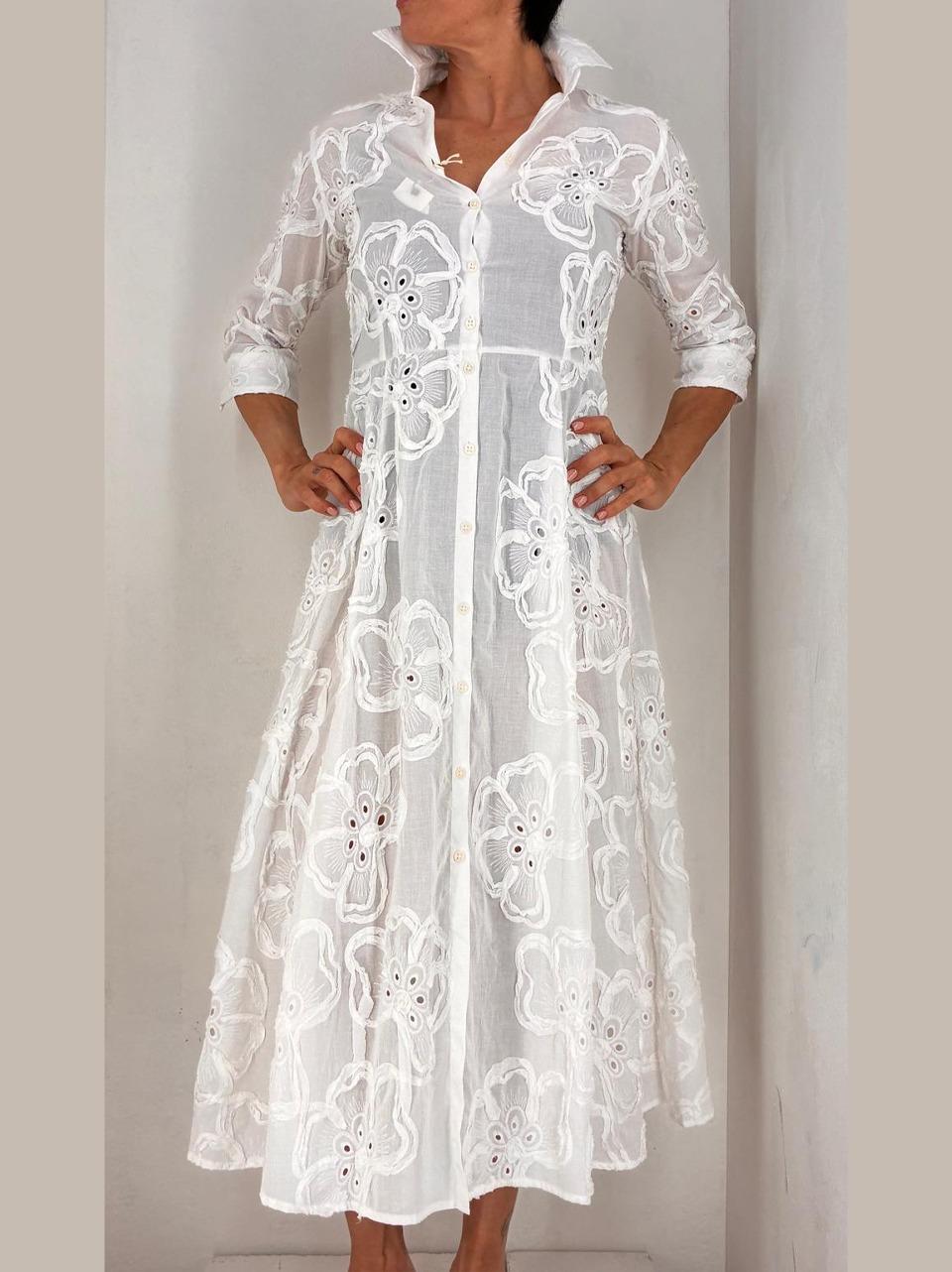 abito sangallo D244 VESTITO U BASTONCINO 