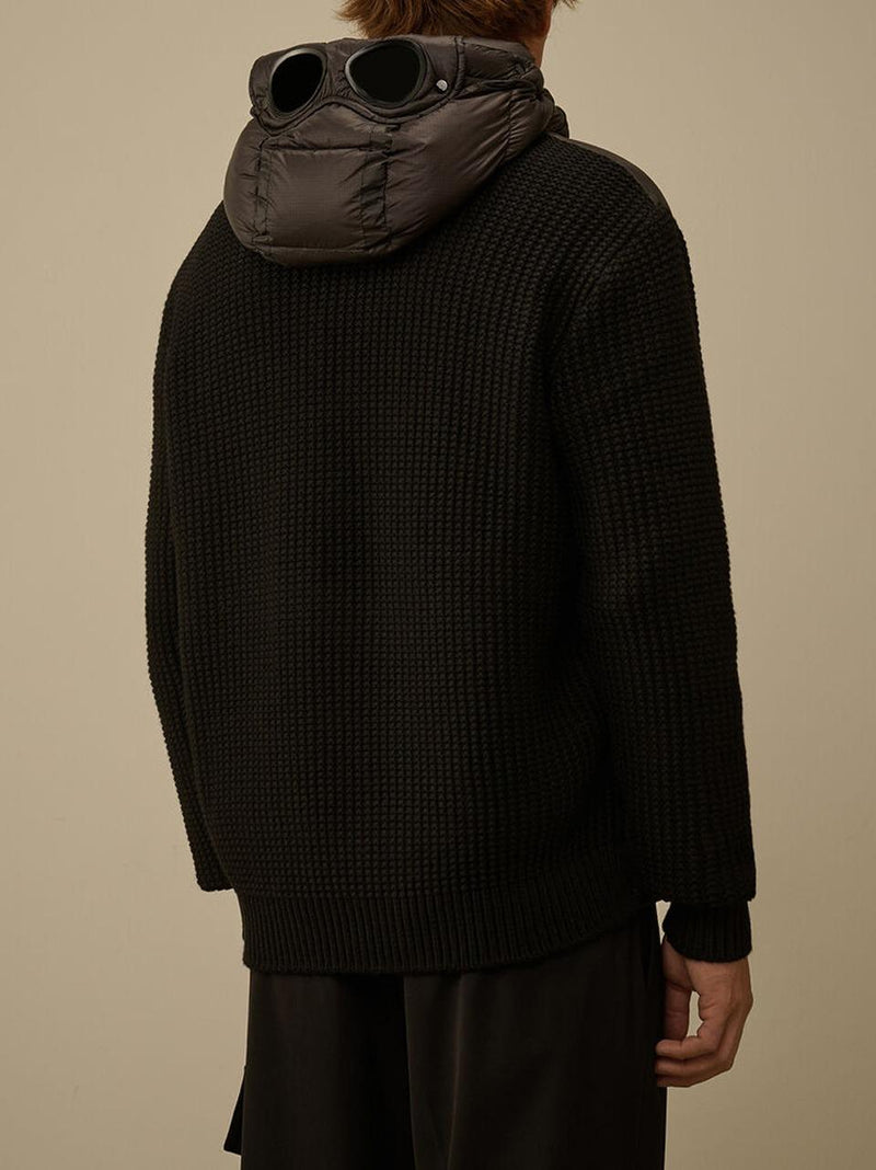 piumino hibryd merino KN185A 006390M N C.P COMPANY 