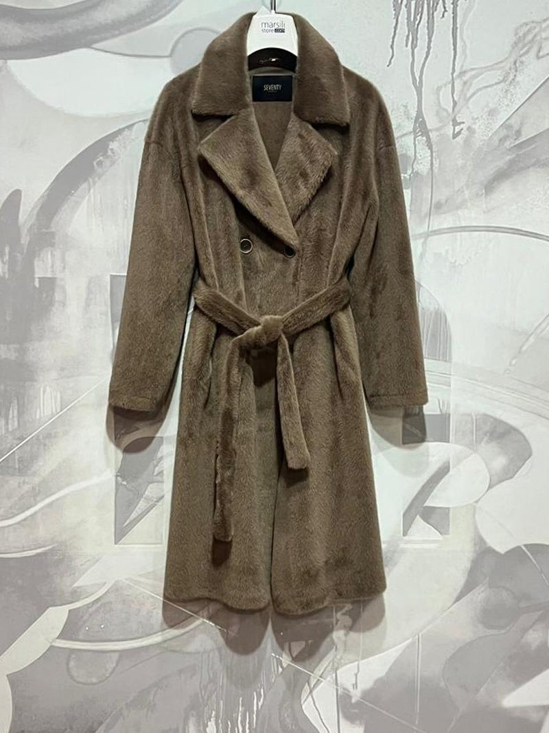 cappotto ecopelliccia fusciacca PE024245 063 SEVENTY 